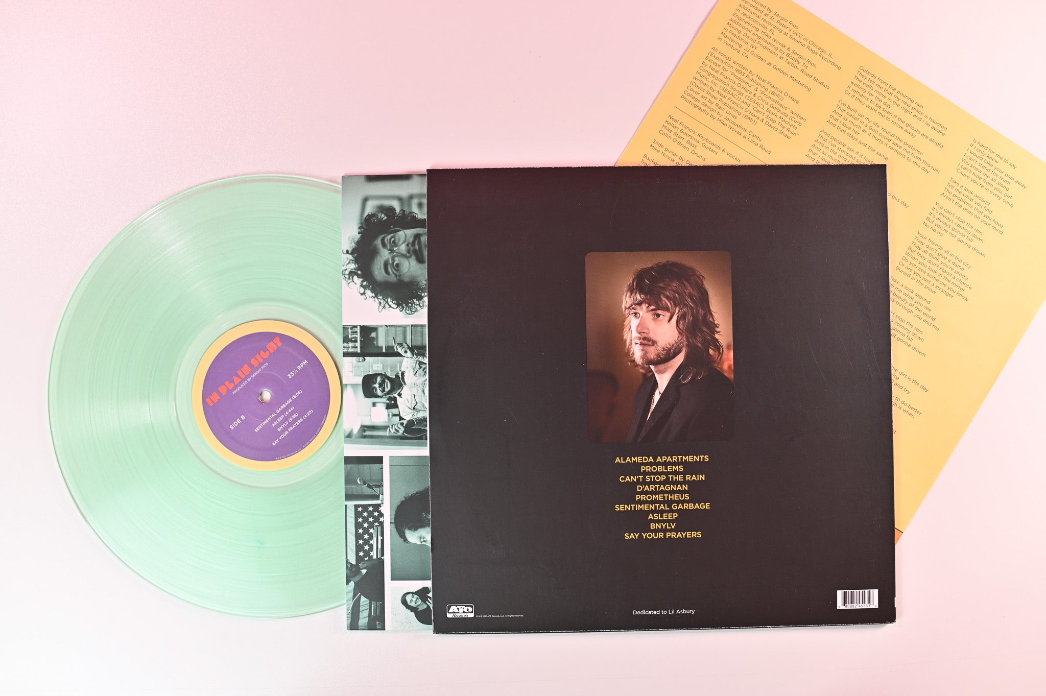 Neal Francis - In Plain Sight on ATO Records - Coke Bottle Clear Vinyl