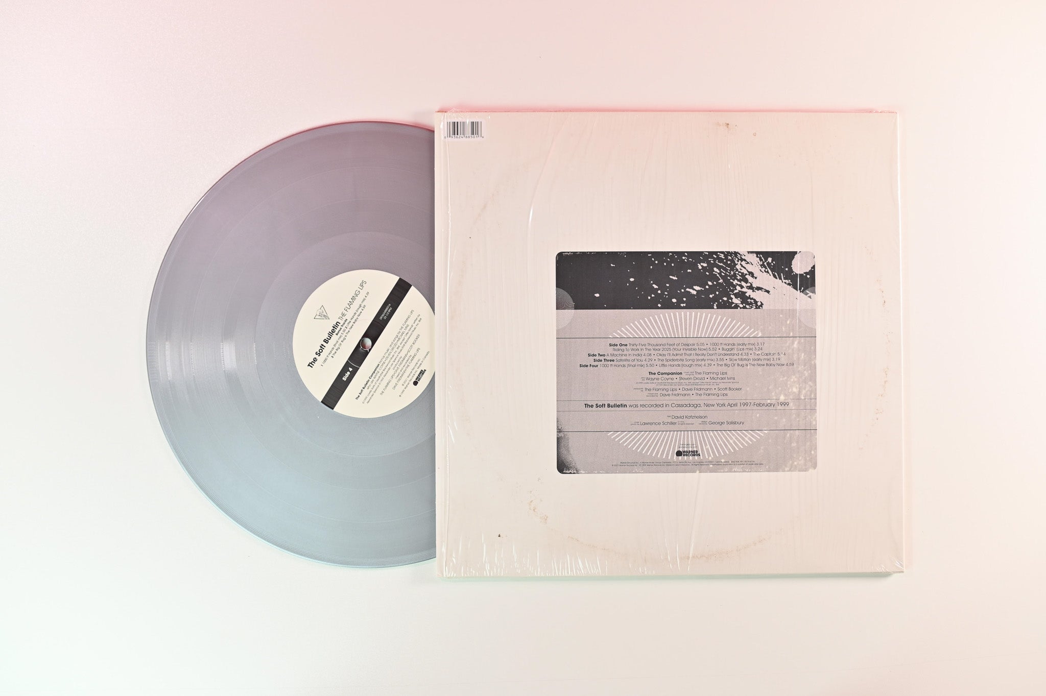 The Flaming Lips - The Soft Bulletin Companion on Warner Records - RSD 2021 Silver Vinyl