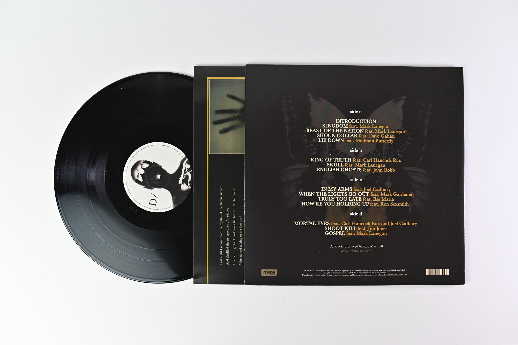 Humanist - Humanist on Ignition Records