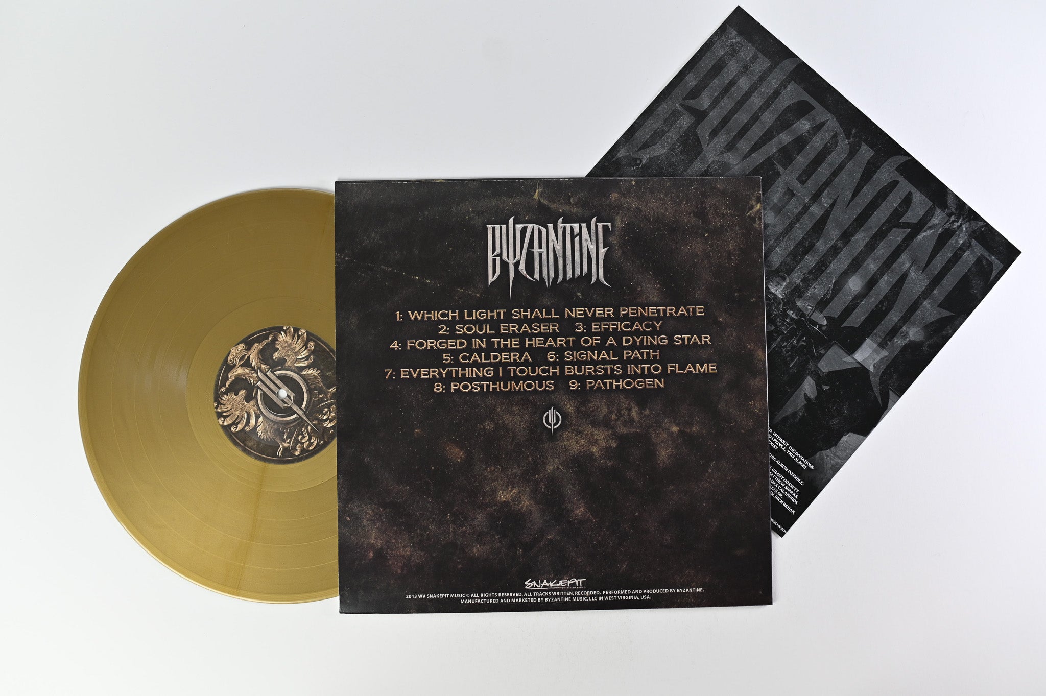 Byzantine - Byzantine Self-Released on Gold Vinyl