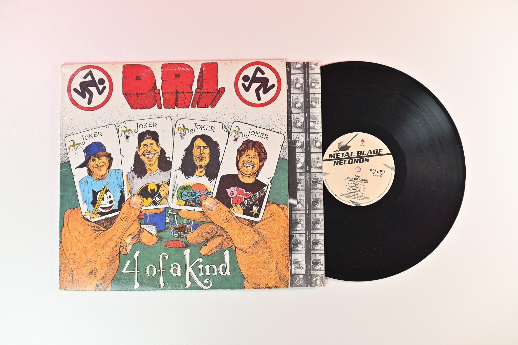 Dirty Rotten Imbeciles - 4 Of A Kind on Metal Blade Records / Enigma