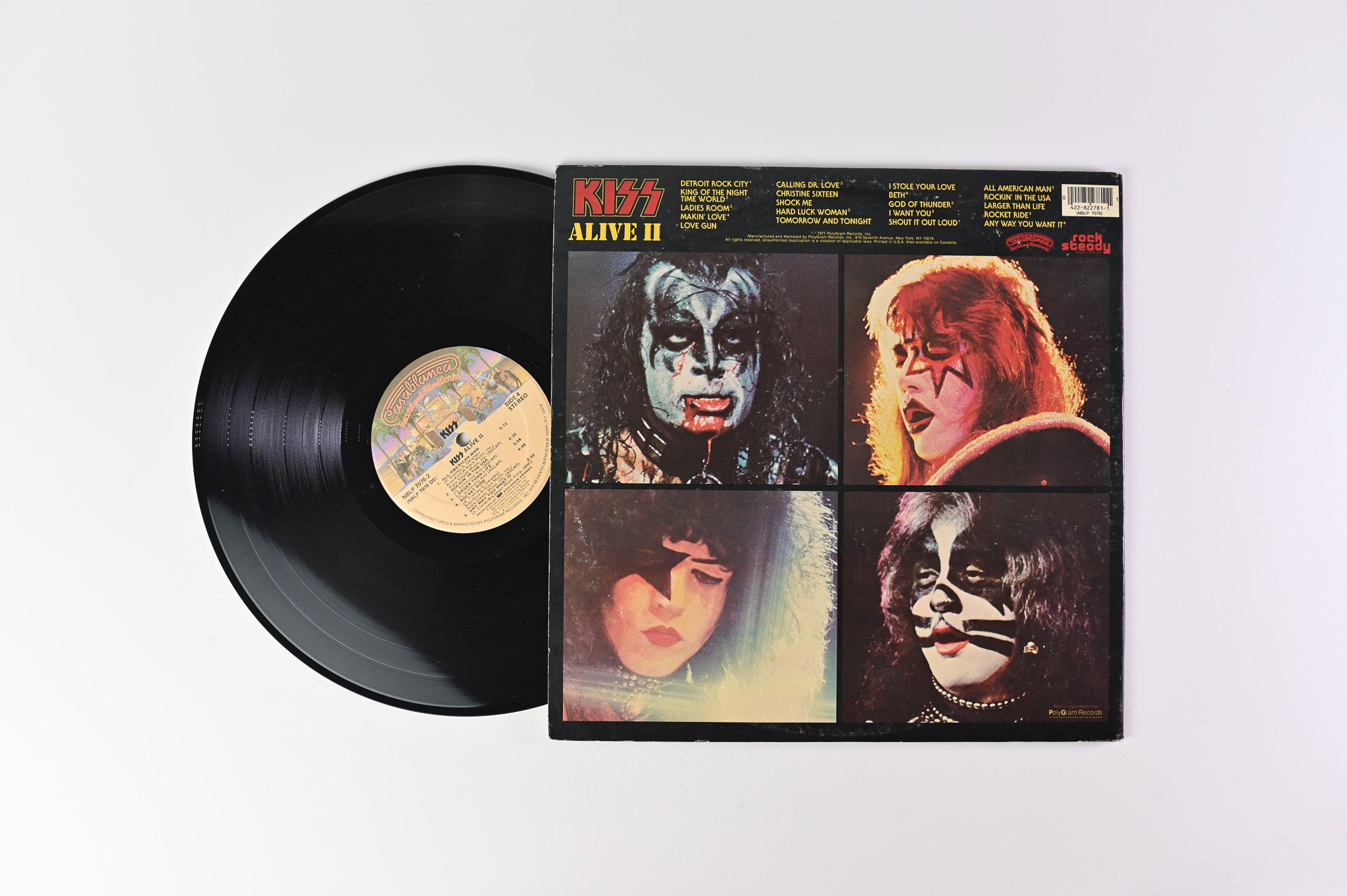Kiss - Alive II on Casablanca
