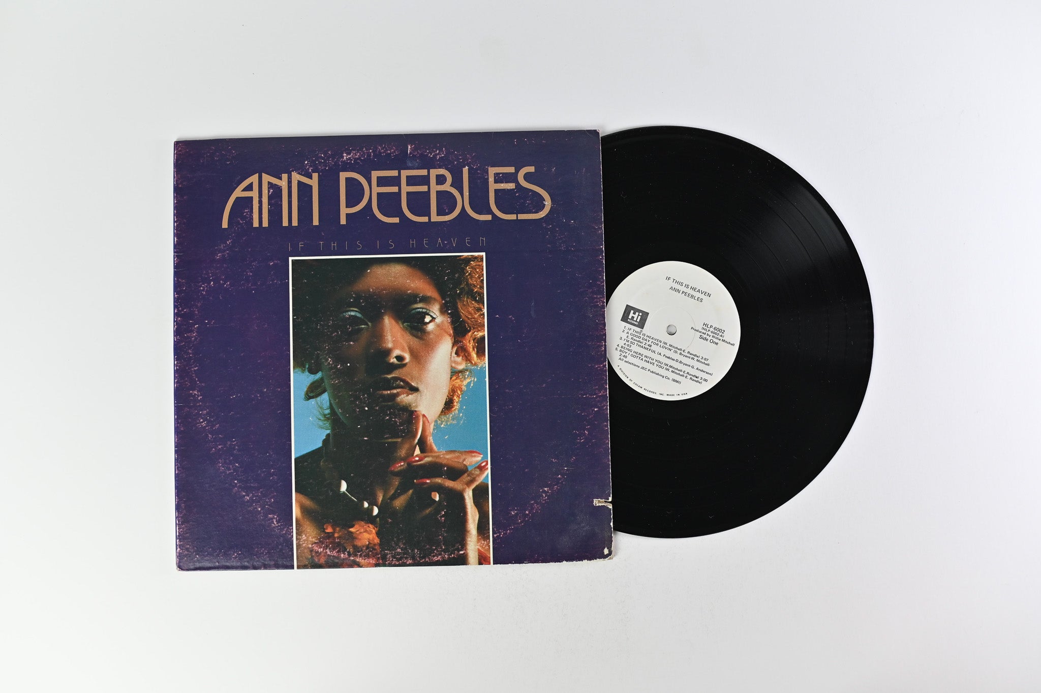 Ann Peebles - If This Is Heaven on Hi White Labels