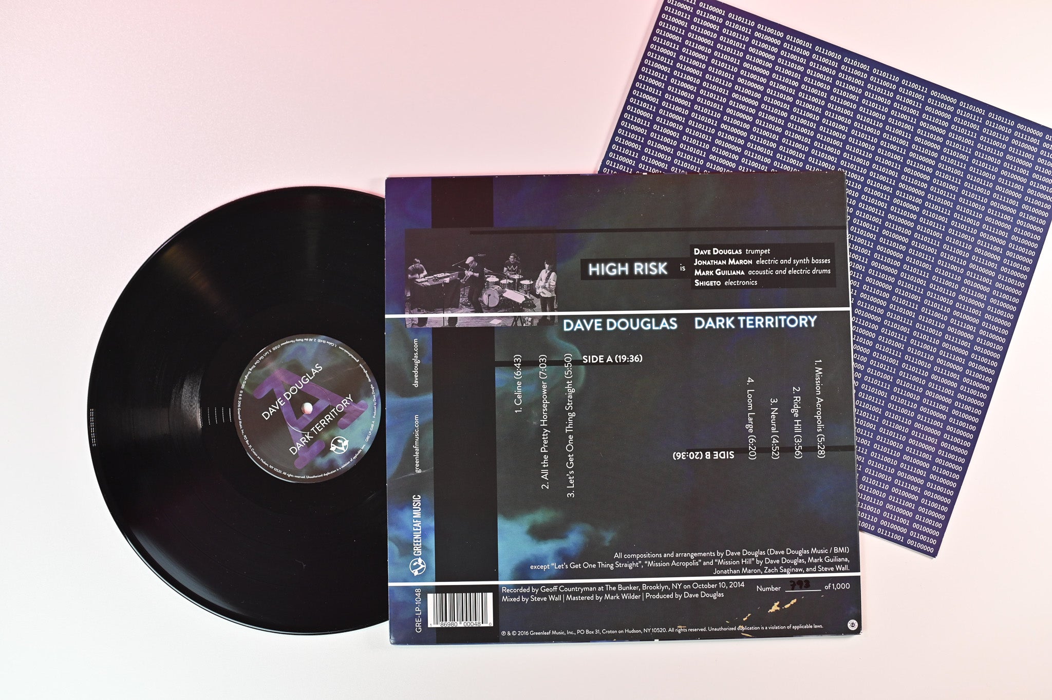 Dave Douglas - Dark Territory on Greenleaf Music