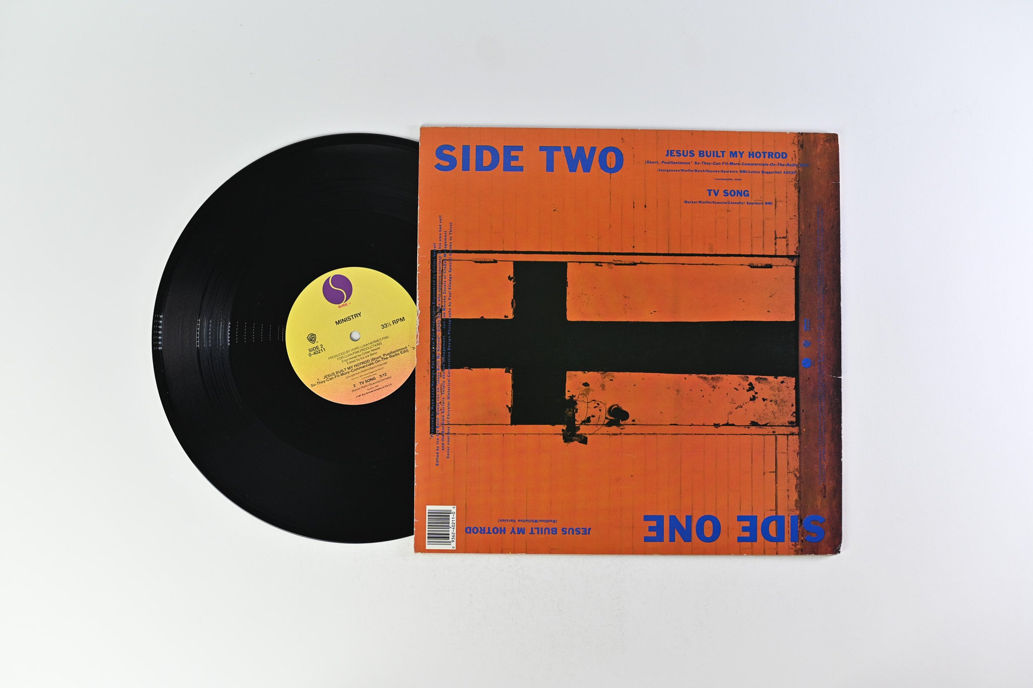 Ministry - Jesus Built My Hotrod on Sire 12" Maxi Single