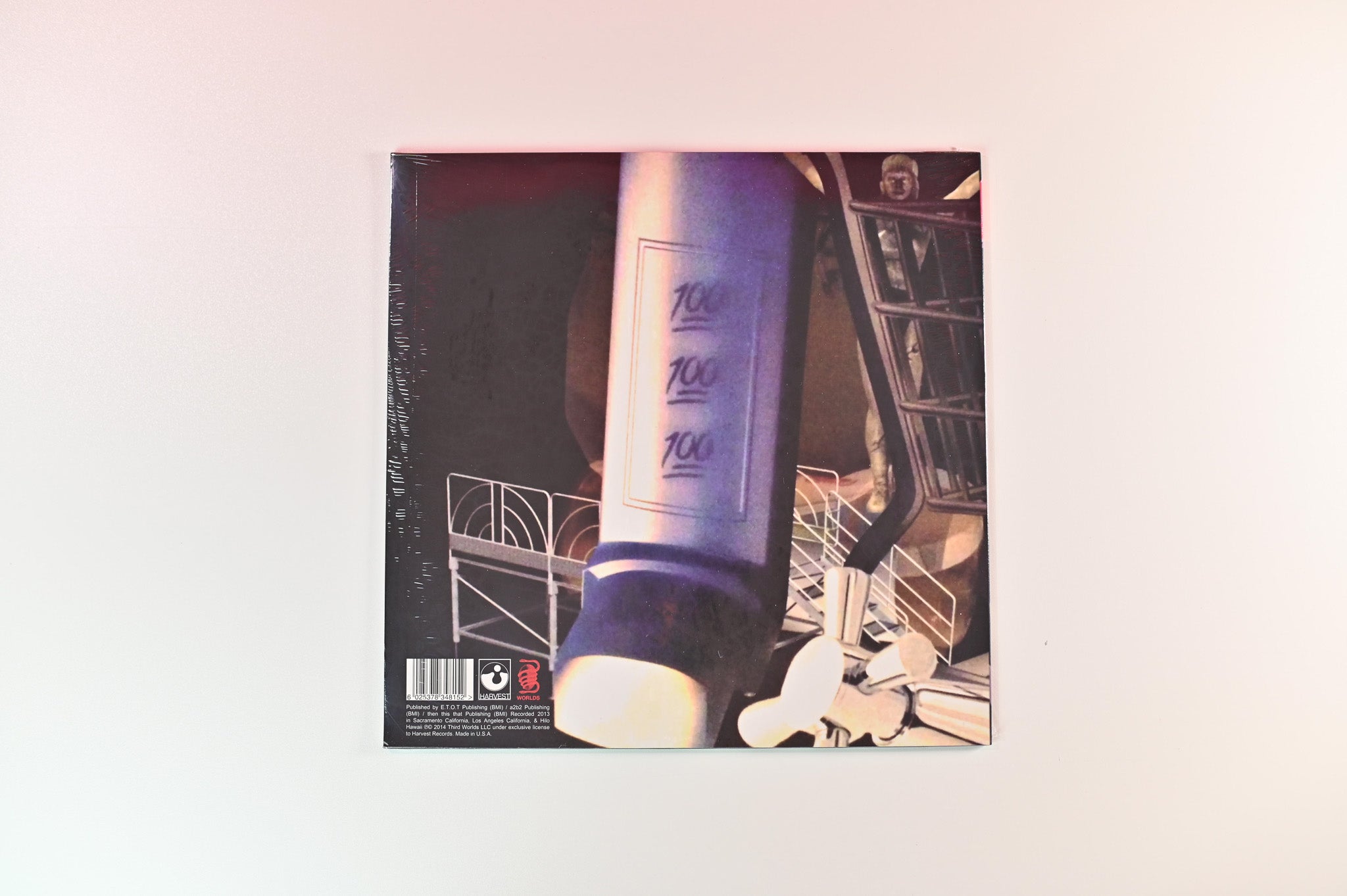 Death Grips - Government Plates on Harvest - Sealed Unofficial pressing