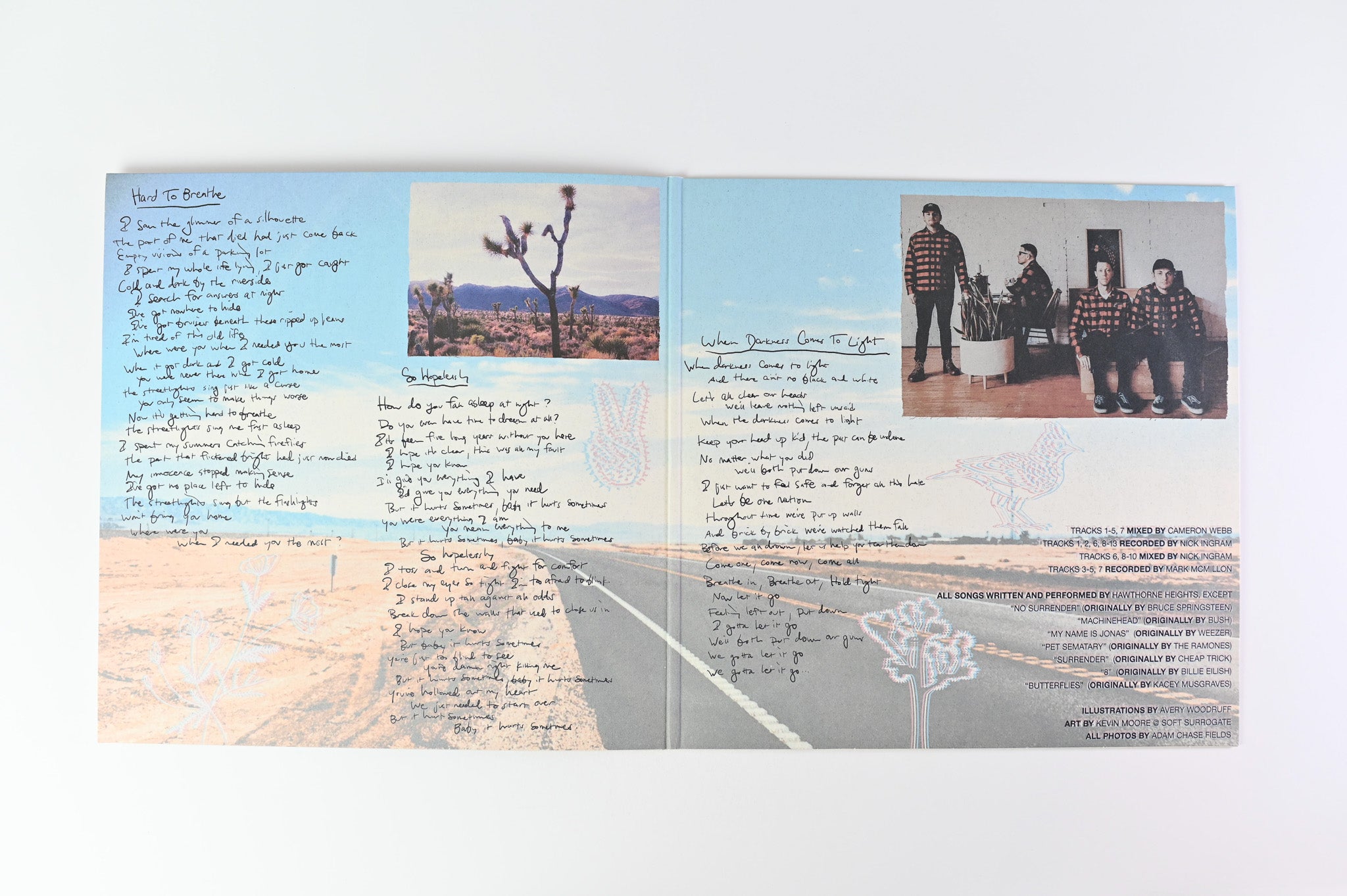 Hawthorne Heights - Lost Frequencies on Pure Noise Baby Blue in Baby Pink Vinyl