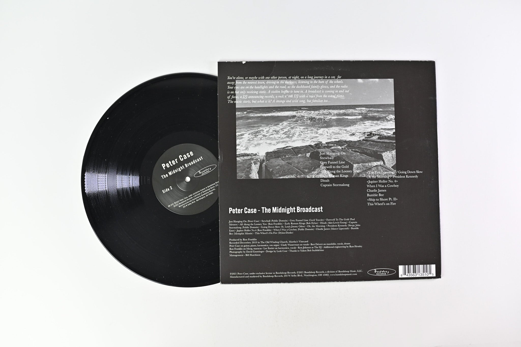 Peter Case - The Midnight Broadcast on Bandaloop Records