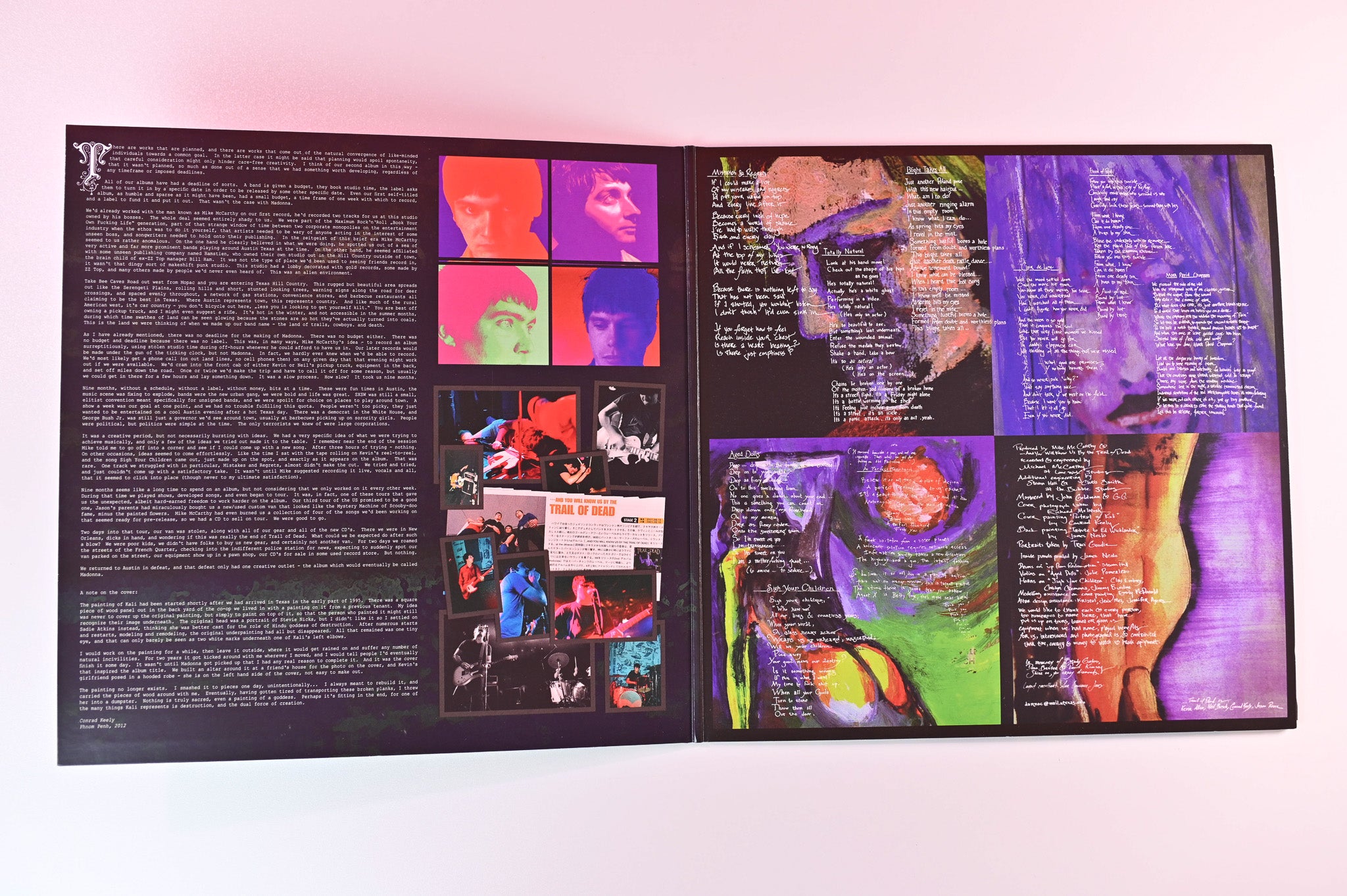 ...And You Will Know Us By The Trail Of Dead - Madonna on Svart Records - Yellow Vinyl RSD 2022