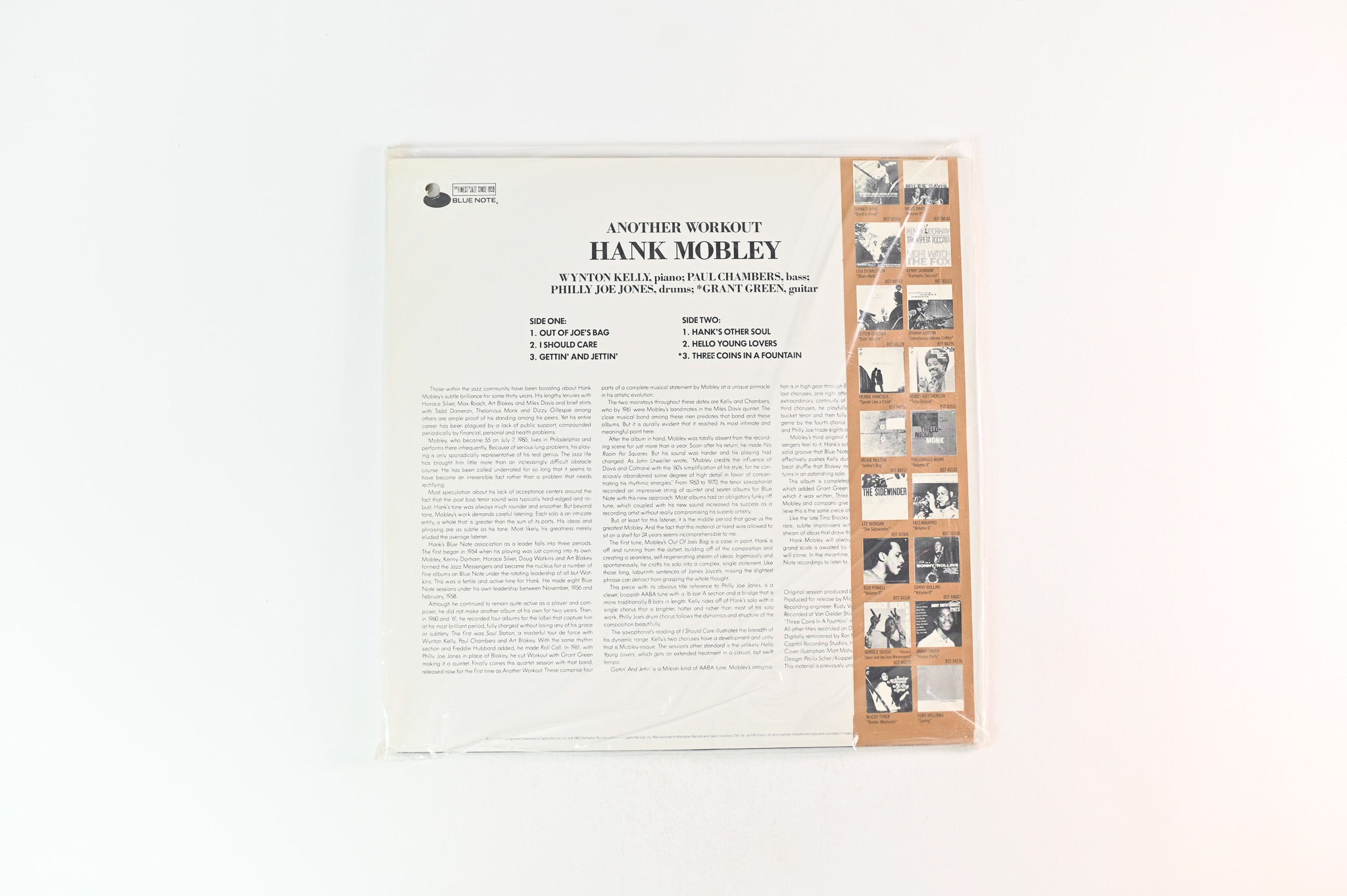 Hank Mobley - Another Workout on Blue Note Cadre Rouge Audiophile Edition Reissue Sealed