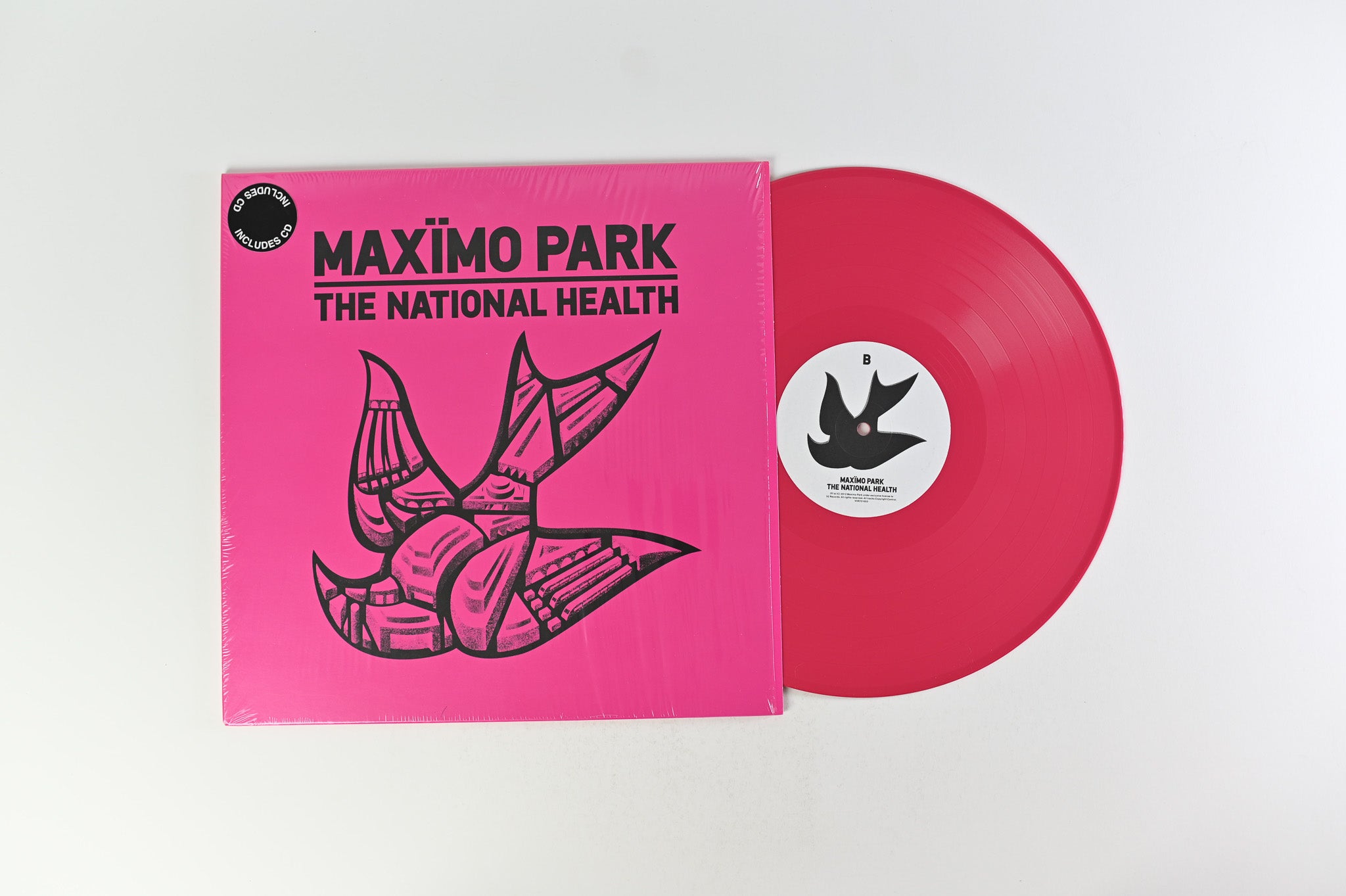 Maxïmo Park - The National Health on V2 Pink Vinyl
