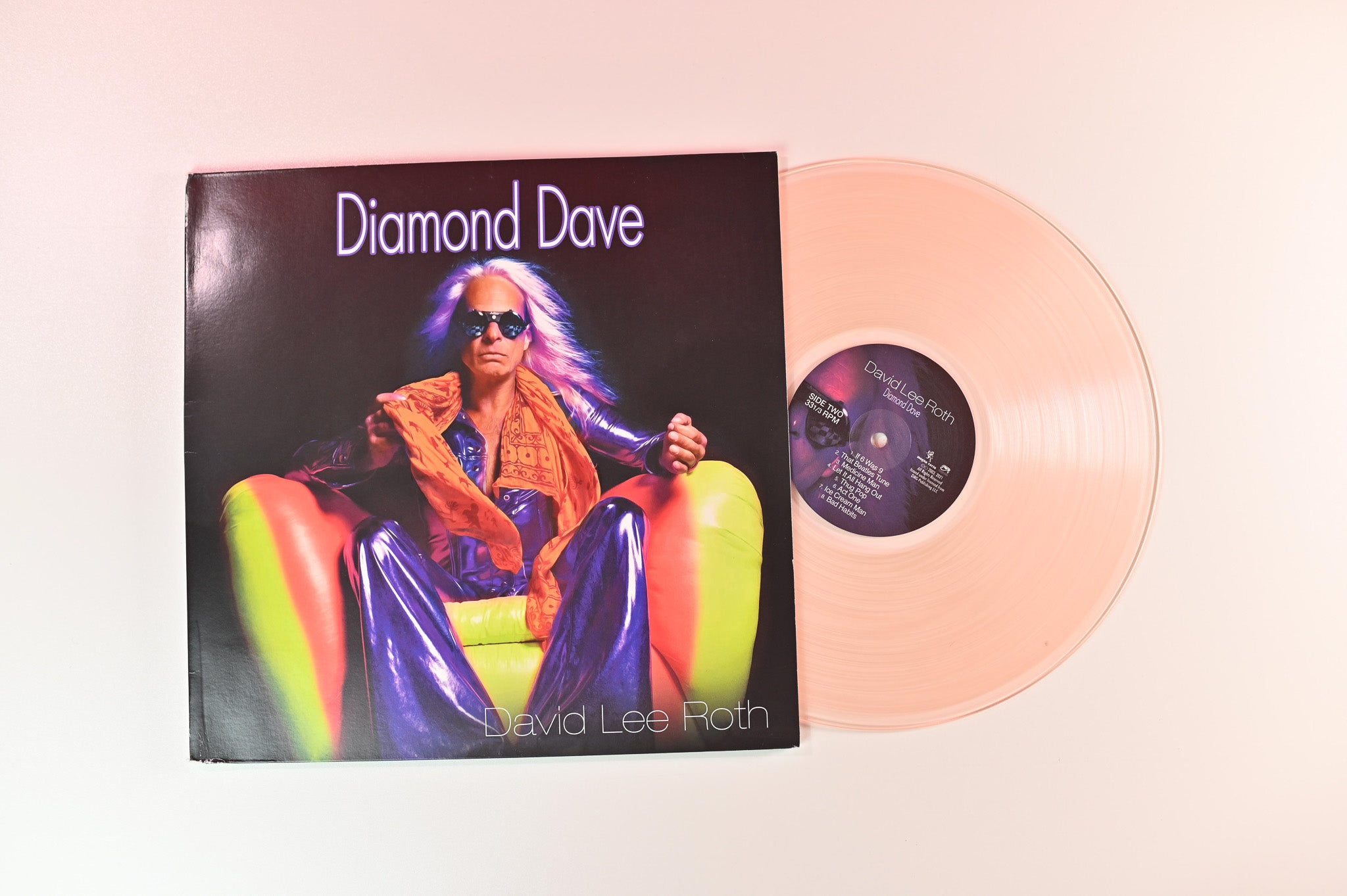 David Lee Roth - Diamond Dave on Cleopatra - Pink Vinyl