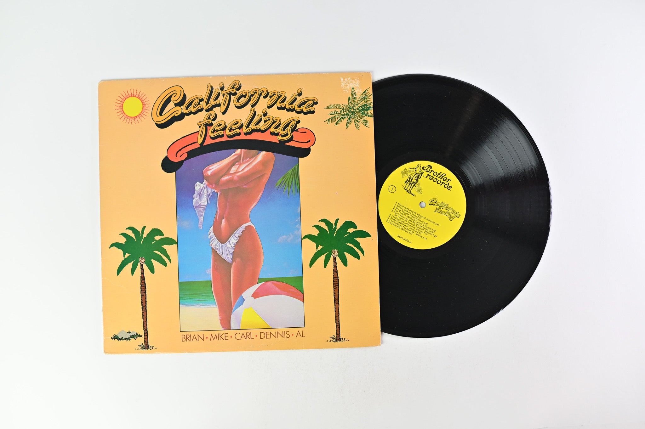 Carl And The Passions (Beach Boys) - California Feeling on Brother Records Unofficial pressing
