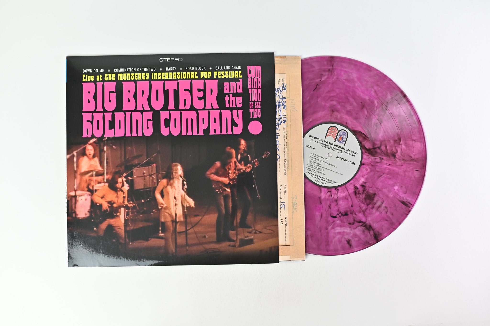 Big Brother & The Holding Company - Combination Of The Two (Live At The Monterey International Pop Festival) - Colored Vinyl