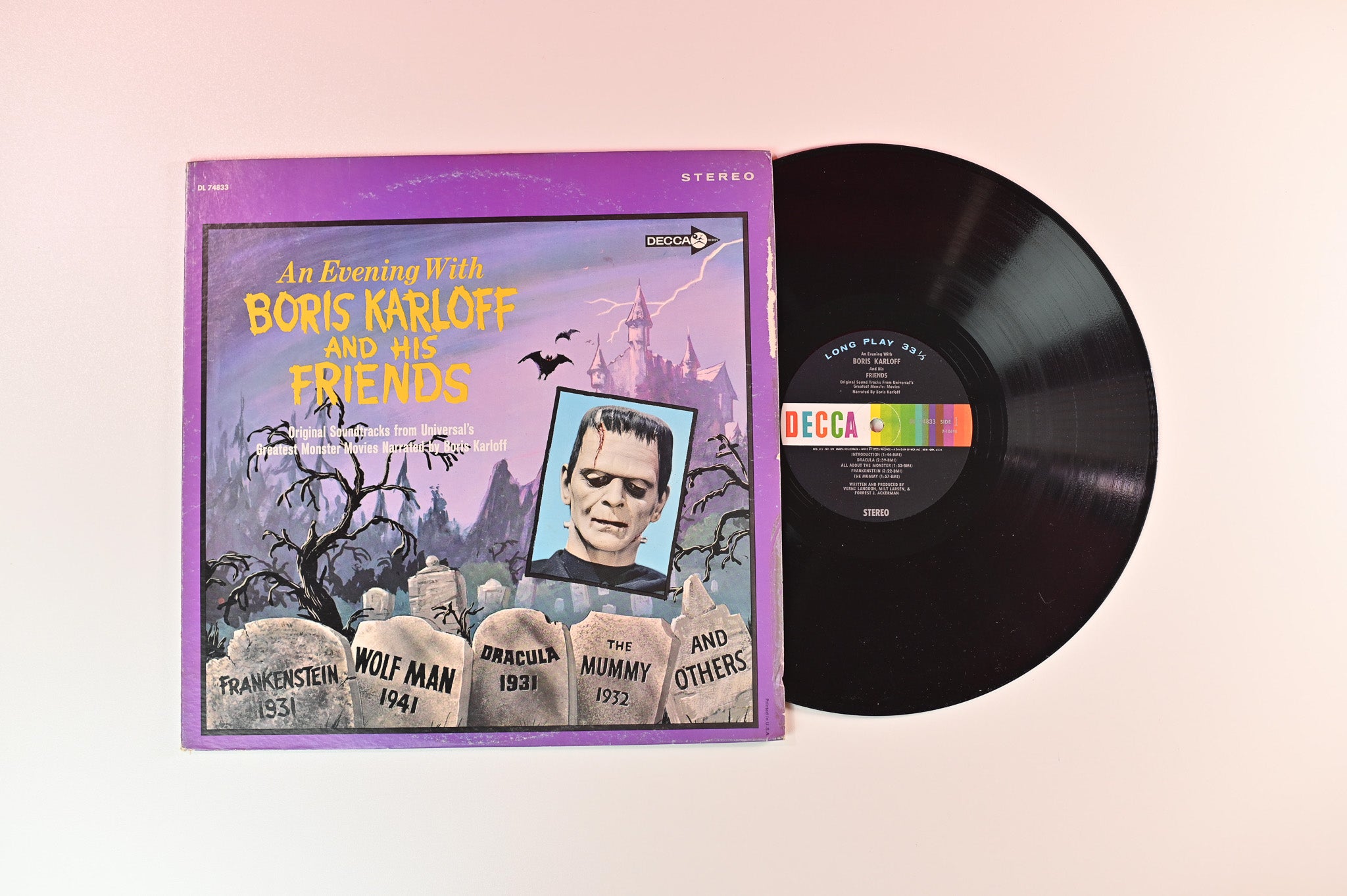 Boris Karloff - An Evening With Boris Karloff And His Friends on Decca