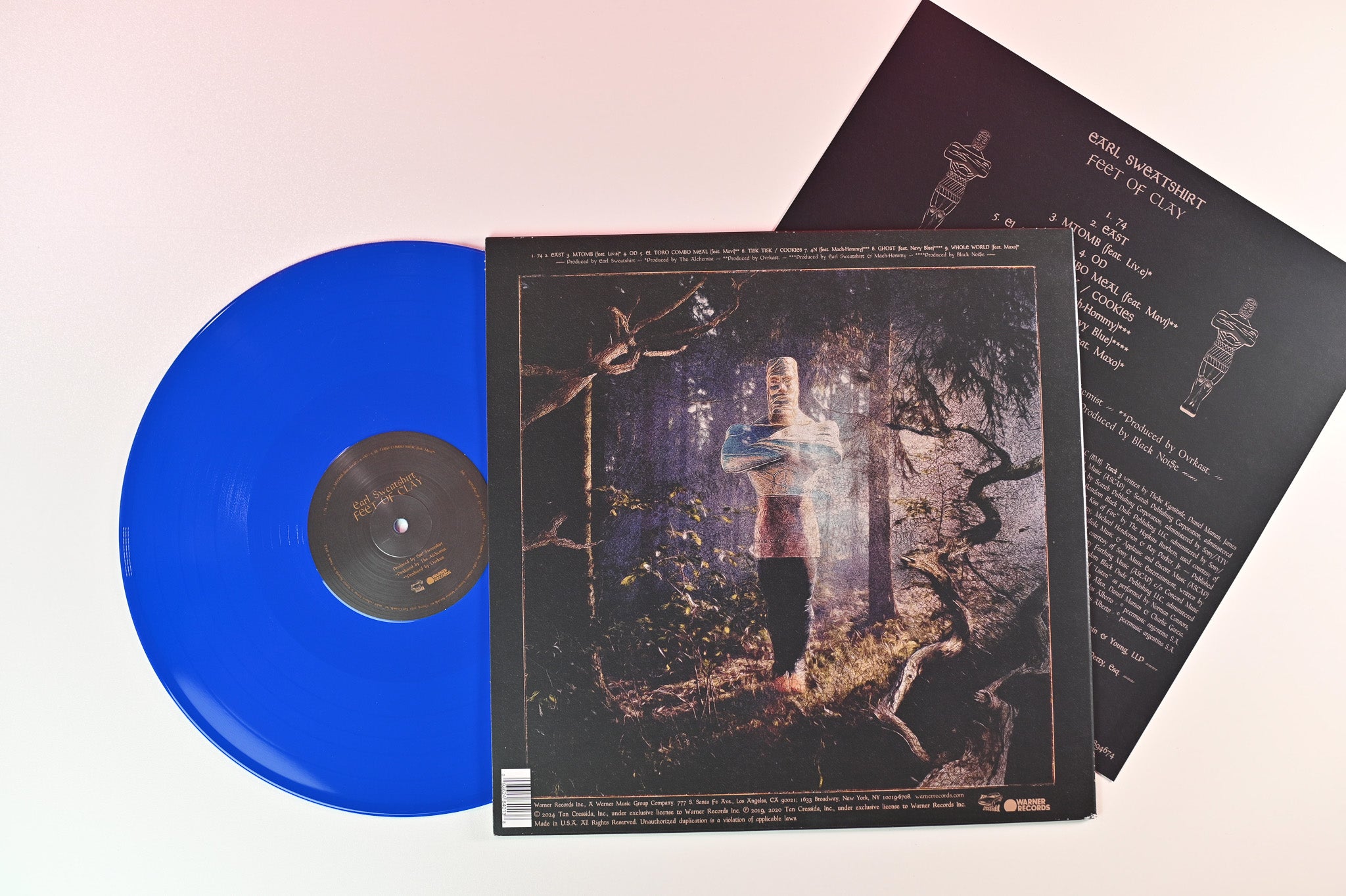 Earl Sweatshirt - Feet Of Clay on Warner Records - Blue Vinyl