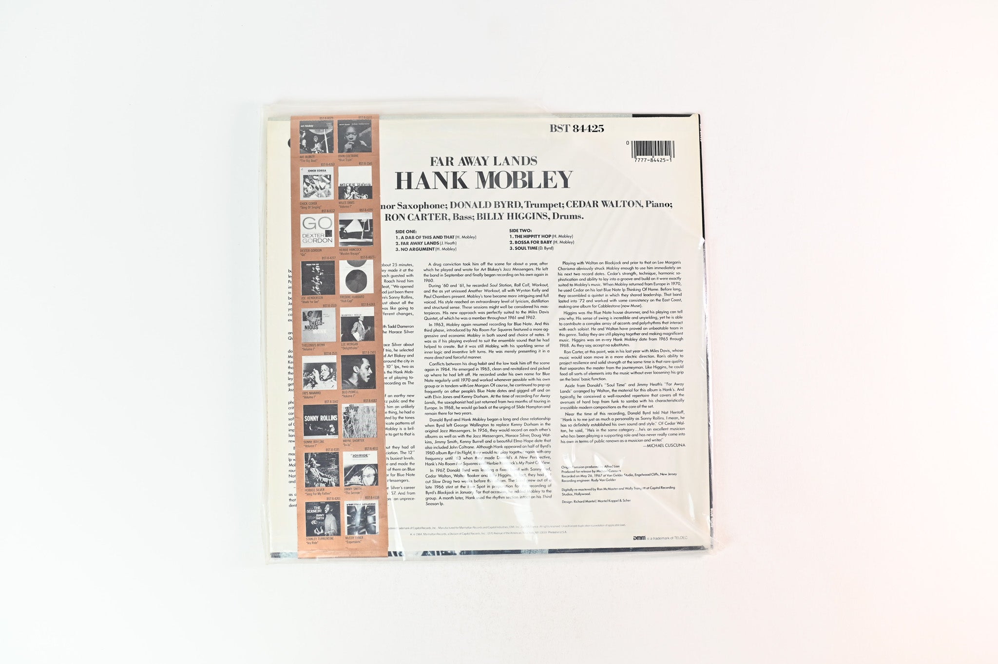 Hank Mobley - Far Away Lands on Blue Note Cadre Rouge Audiophile Edition Reissue Sealed