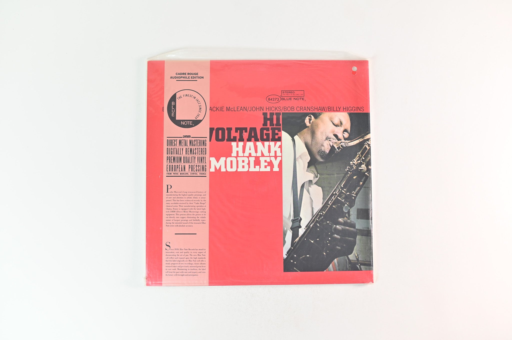 Hank Mobley - Hi Voltage on Blue Note Cadre Rouge Audiophile Edition Reissue Sealed