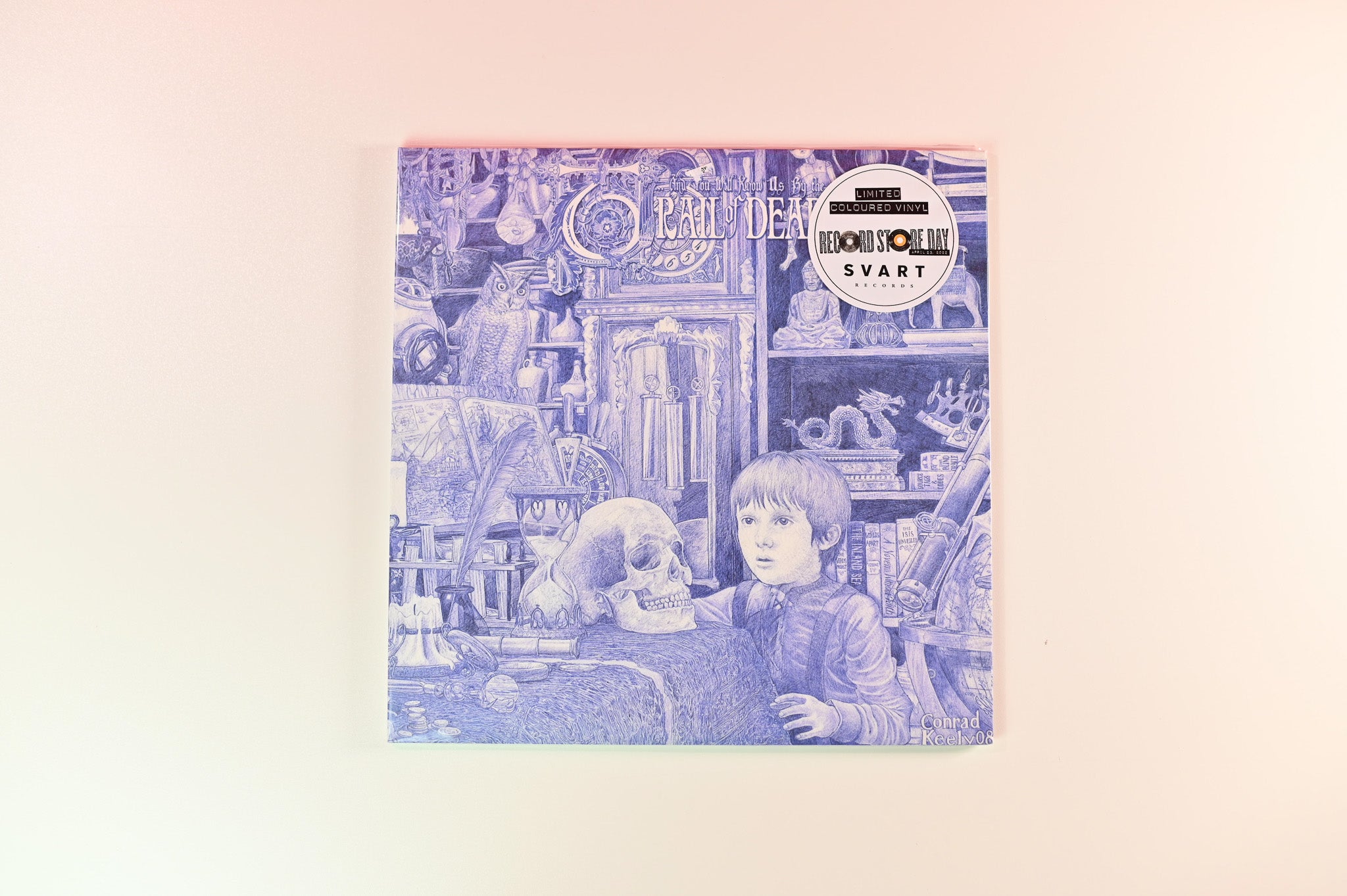 ...And You Will Know Us By The Trail Of Dead - The Century Of Self on Svart Records - Blue Vinyl