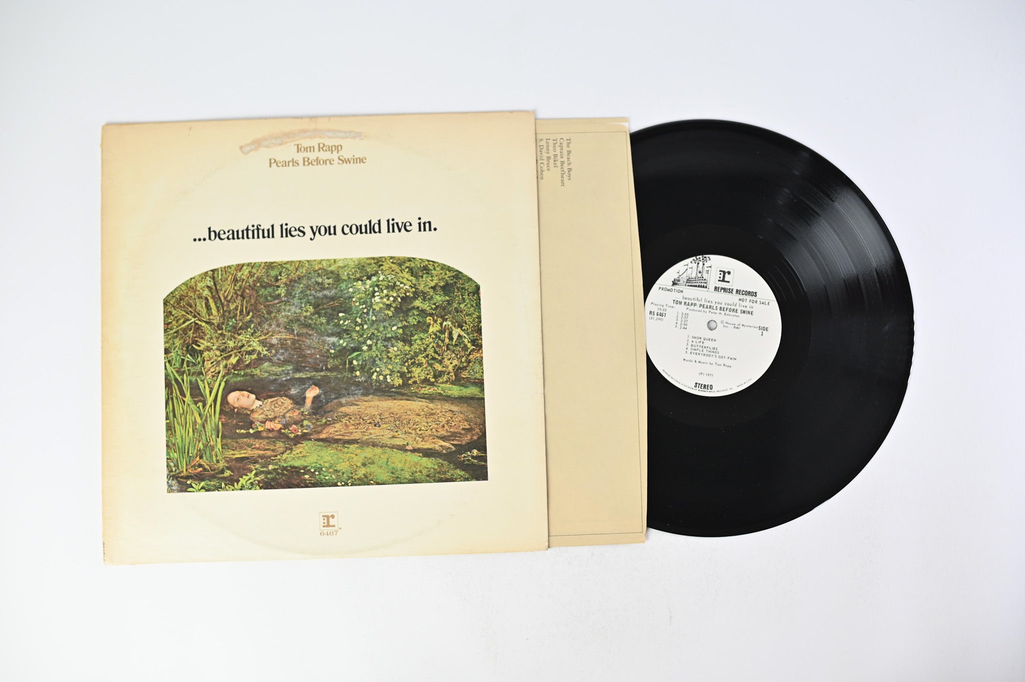 Tom Rapp, Pearls Before Swine – ...Beautiful Lies You Could Live In. on Reprise - Promo