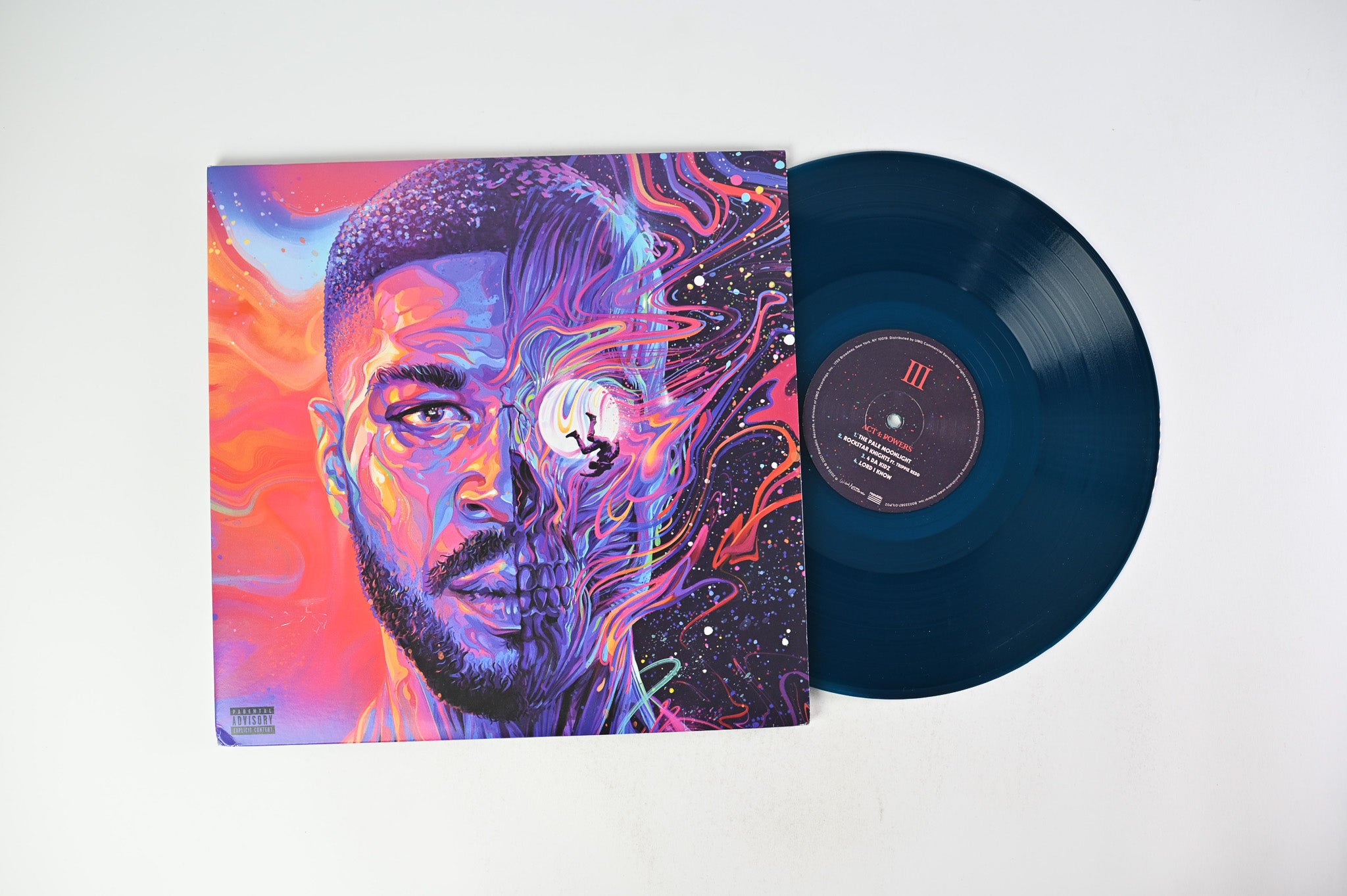 Kid Cudi - Man On The Moon III: The Chosen on Republic Records - Blue Translucent Vinyl
