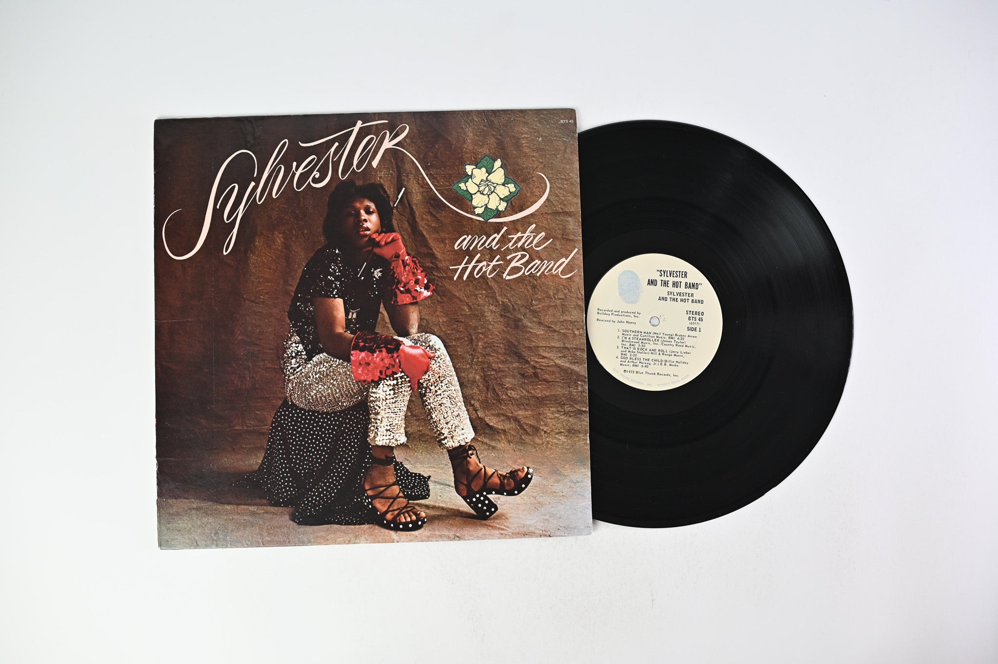 Sylvester And The Hot Band - Sylvester And The Hot Band on Blue Thumb Records - With Poster