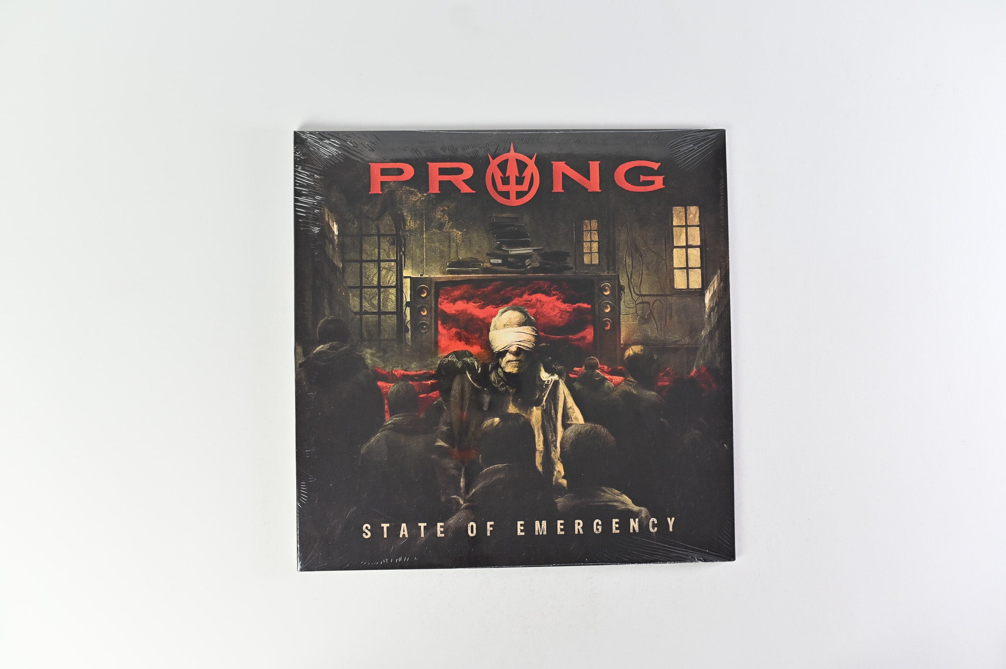 Prong - State Of Emergency SEALED on Steamhammer Red w/ Black Marble Vinyl