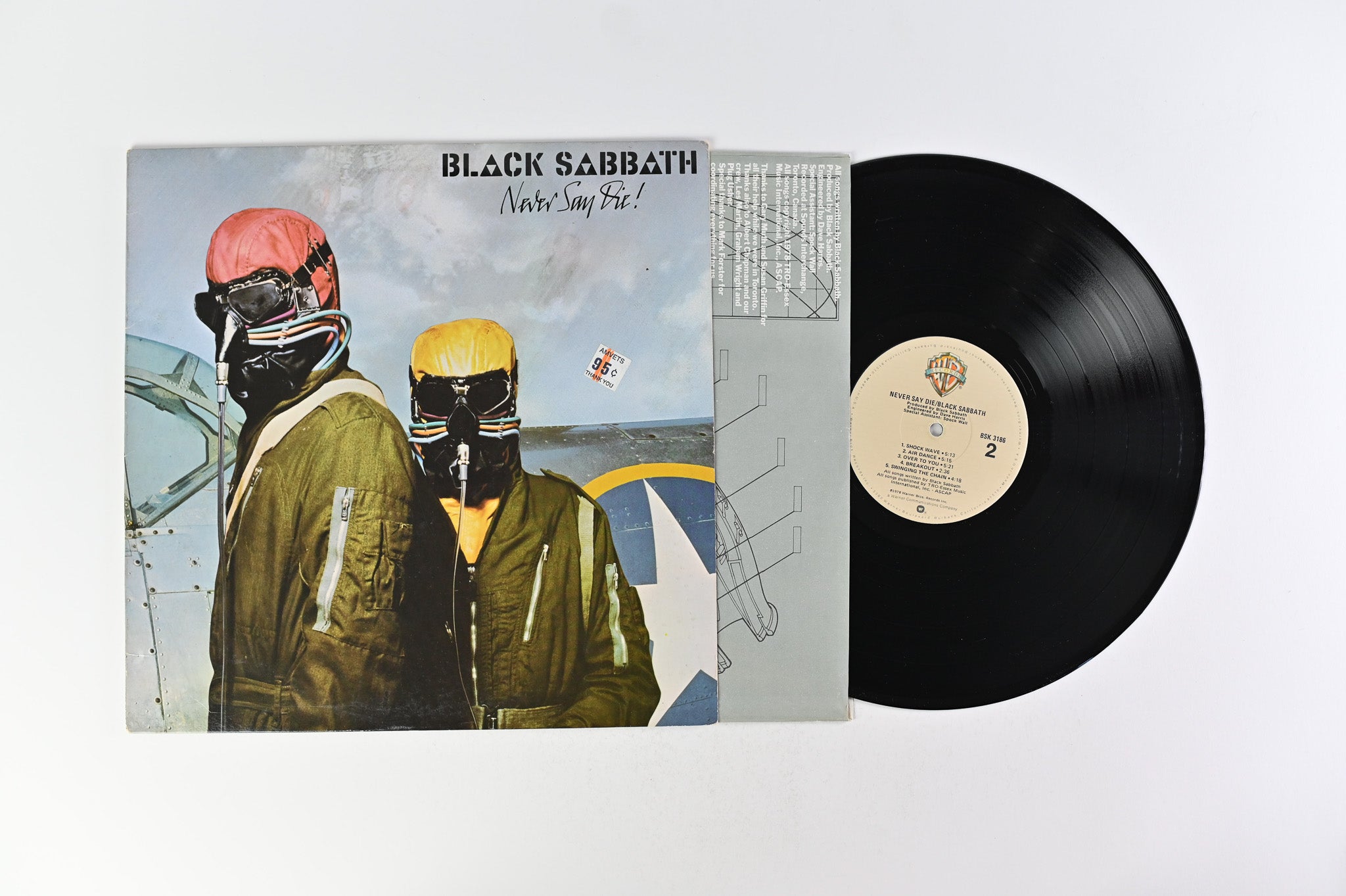 ブラック•サバス　ネバー•セイ•ダイ　国内盤帯付きレコード LP】BLACK SABBATH/Never Say Die | SORC 中古アナログレコード