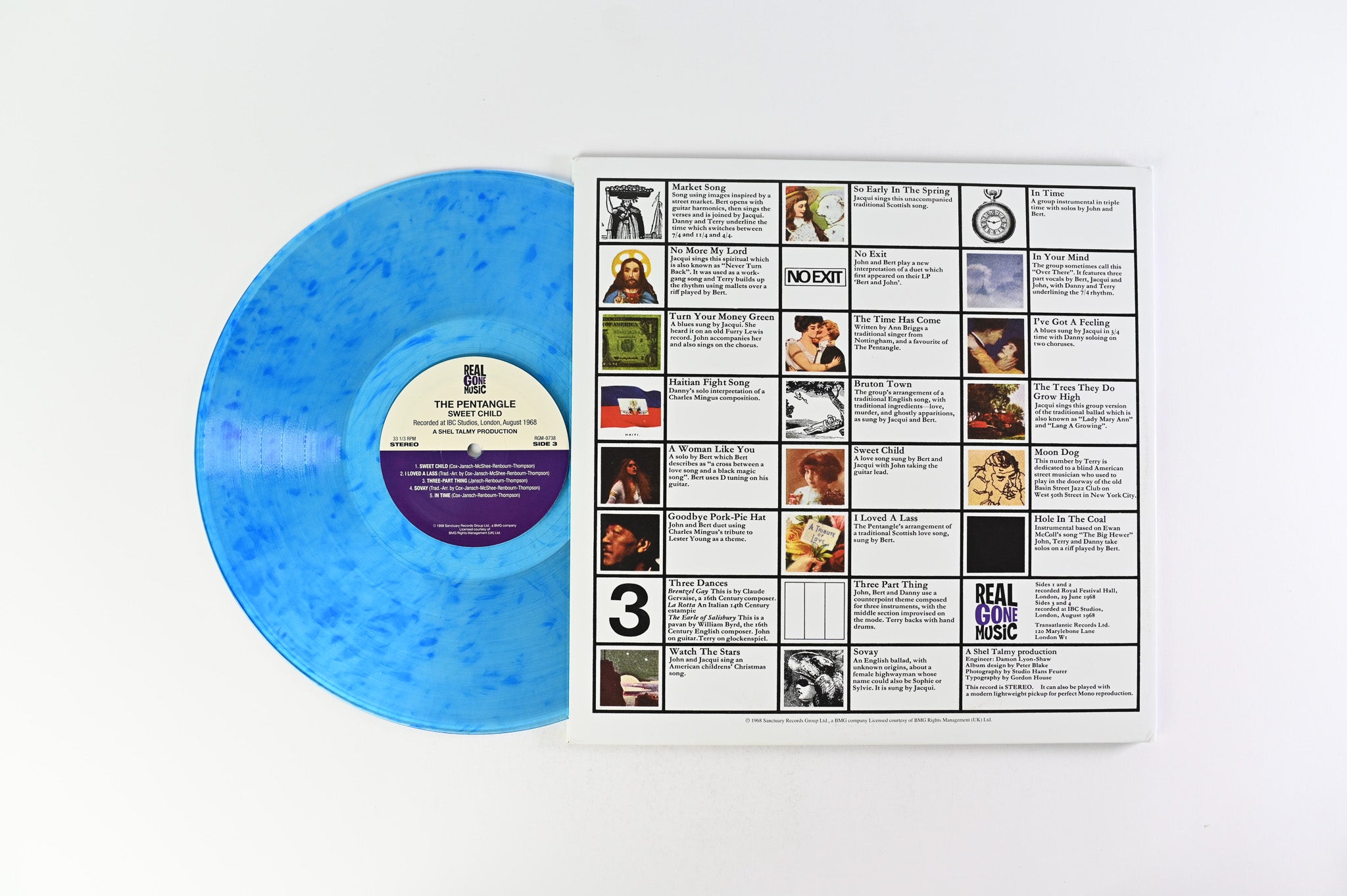 Pentangle - Sweet Child Reissue on Real Gone Music Blue Sky Vinyl
