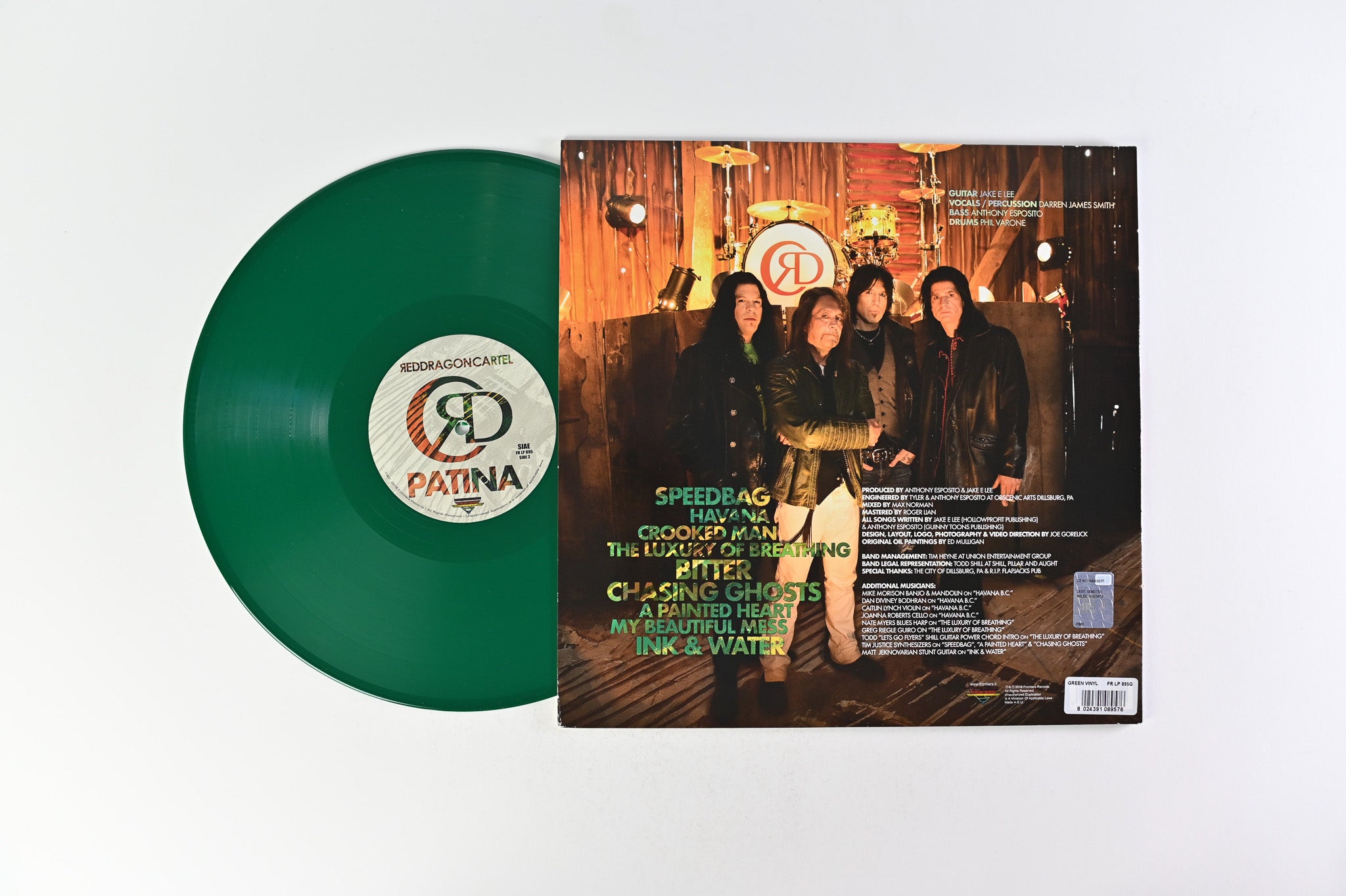 Red Dragon Cartel - Patina on Frontiers Music SRL Green Vinyl