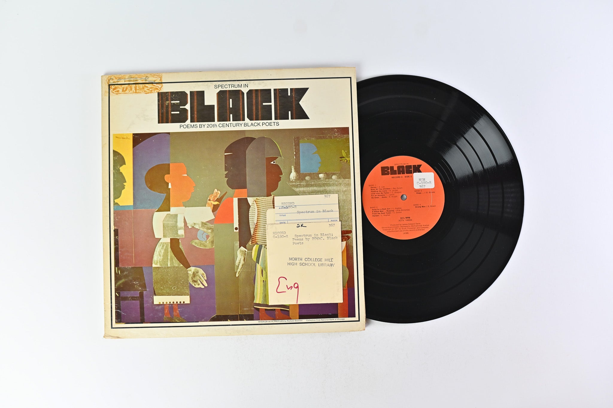 Various - Spectrum In Black - Poems By 20th Century Black Poets on Scott Foresman And Company