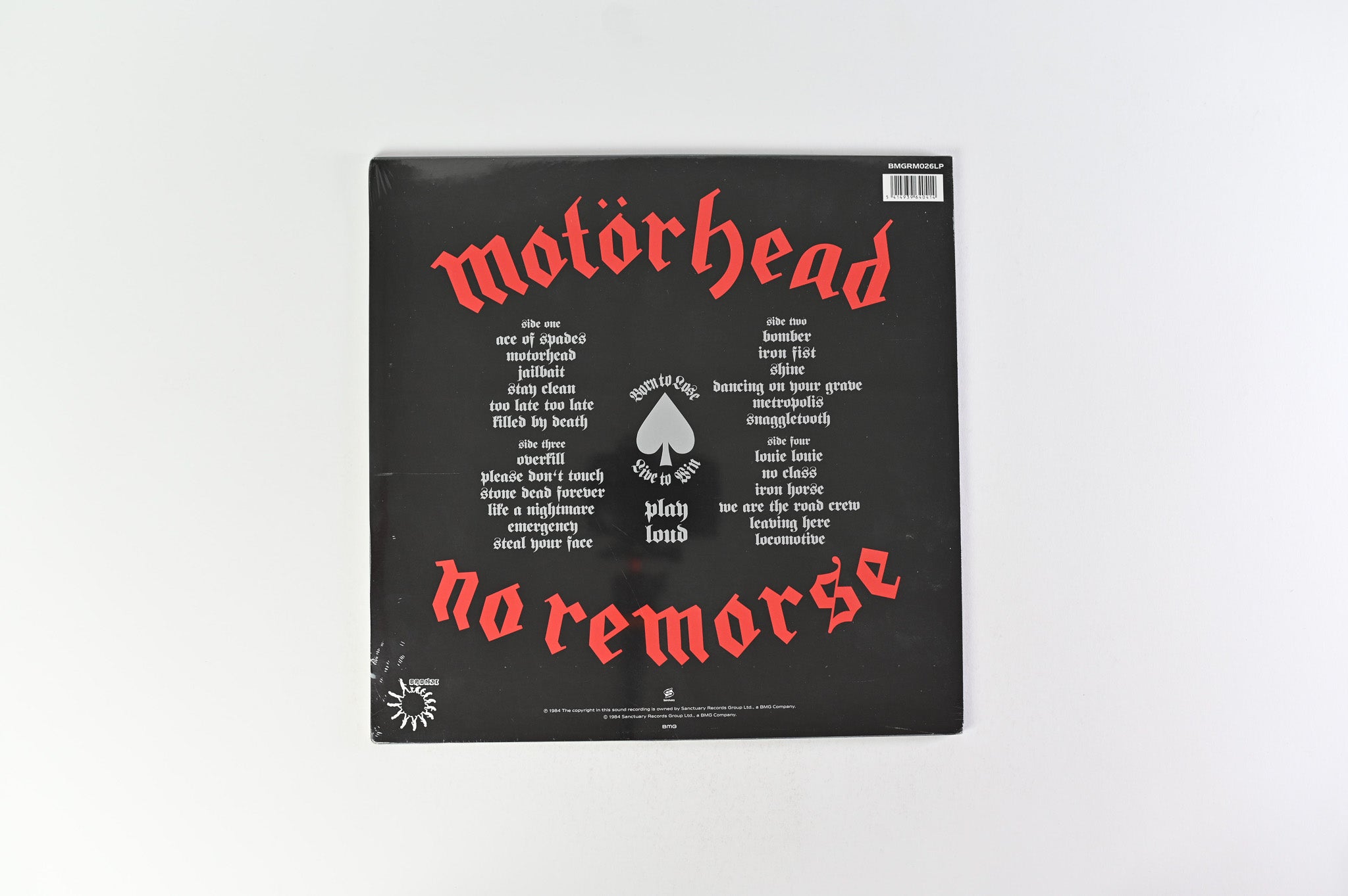 Motörhead - No Remorse Reissue SEALED on Sanctuary/Bronze