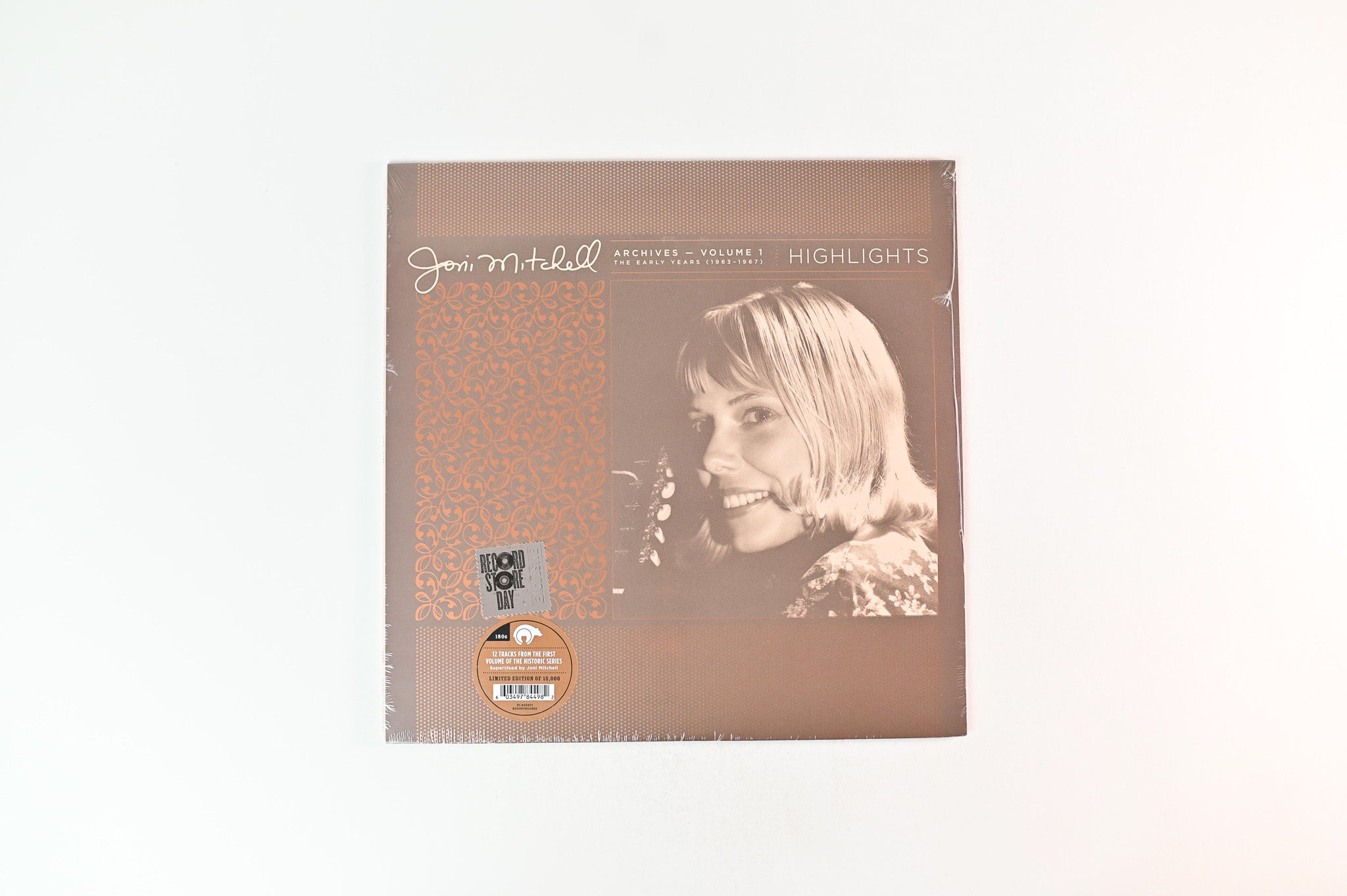 Joni Mitchell - Archives – Volume 1: The Early Years (1963-1967): Highlights on Rhino RSD 2021 Ltd 180 Gram Sealed