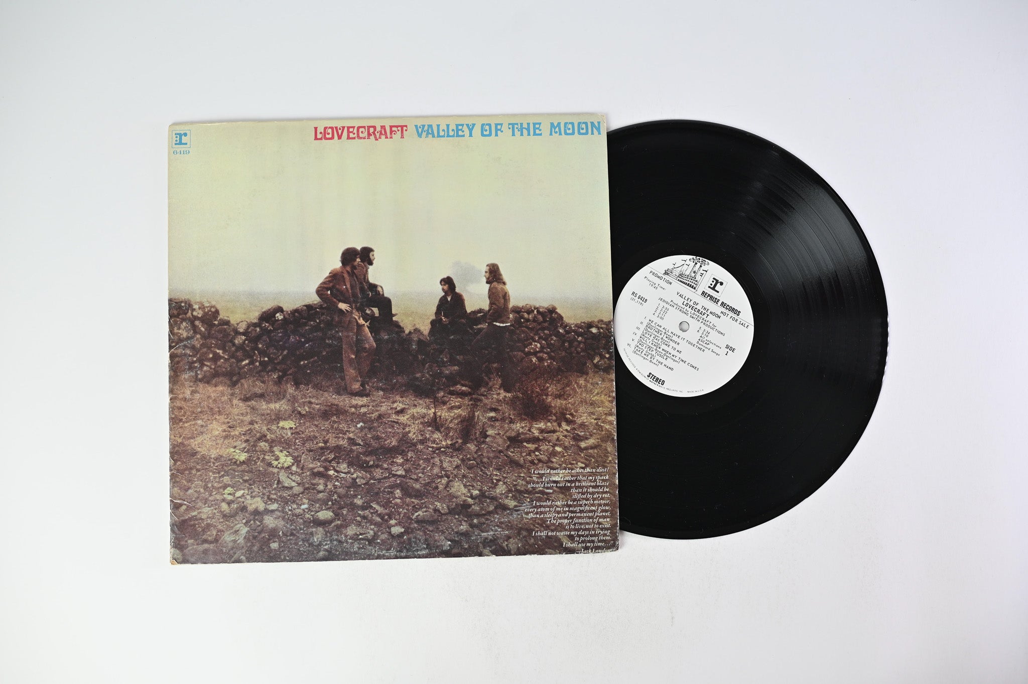 HP Lovecraft - Valley Of The Moon on Reprise Records - Promo