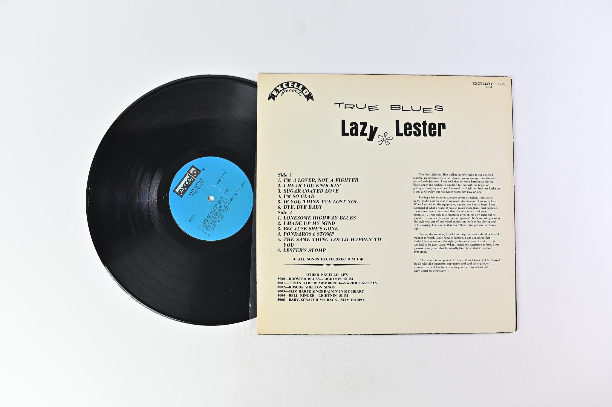 Lazy Lester - True Blues on Excello