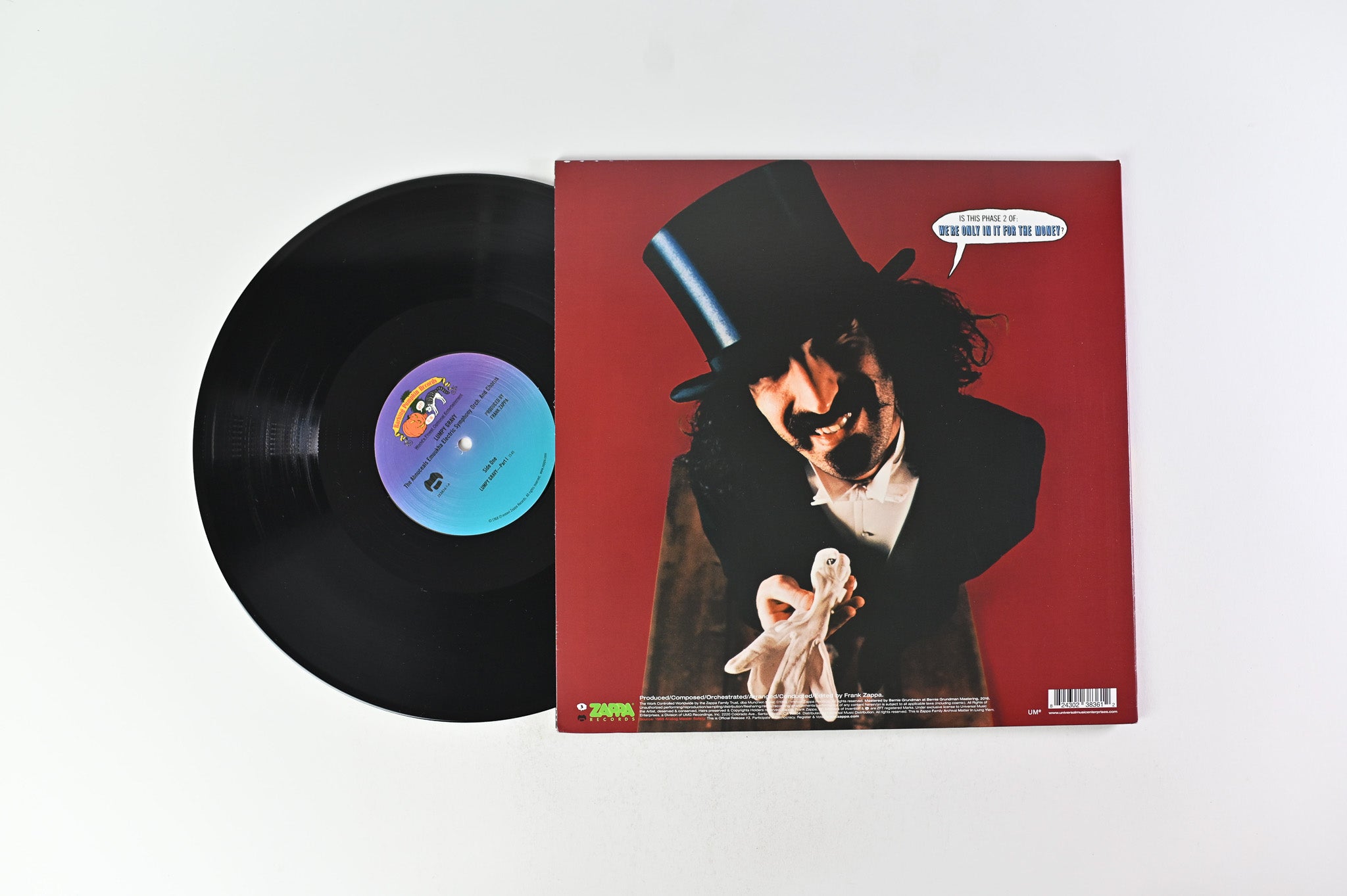 Frank Zappa - Lumpy Gravy on Zappa Barking Pumpkin 180 Gram Reissue