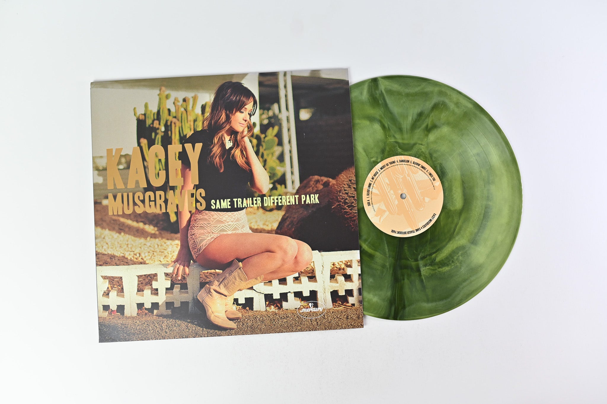 Kacey Musgraves - Same Trailer Different Park Vinyl Me Please Cactus Green Vinyl Reissue