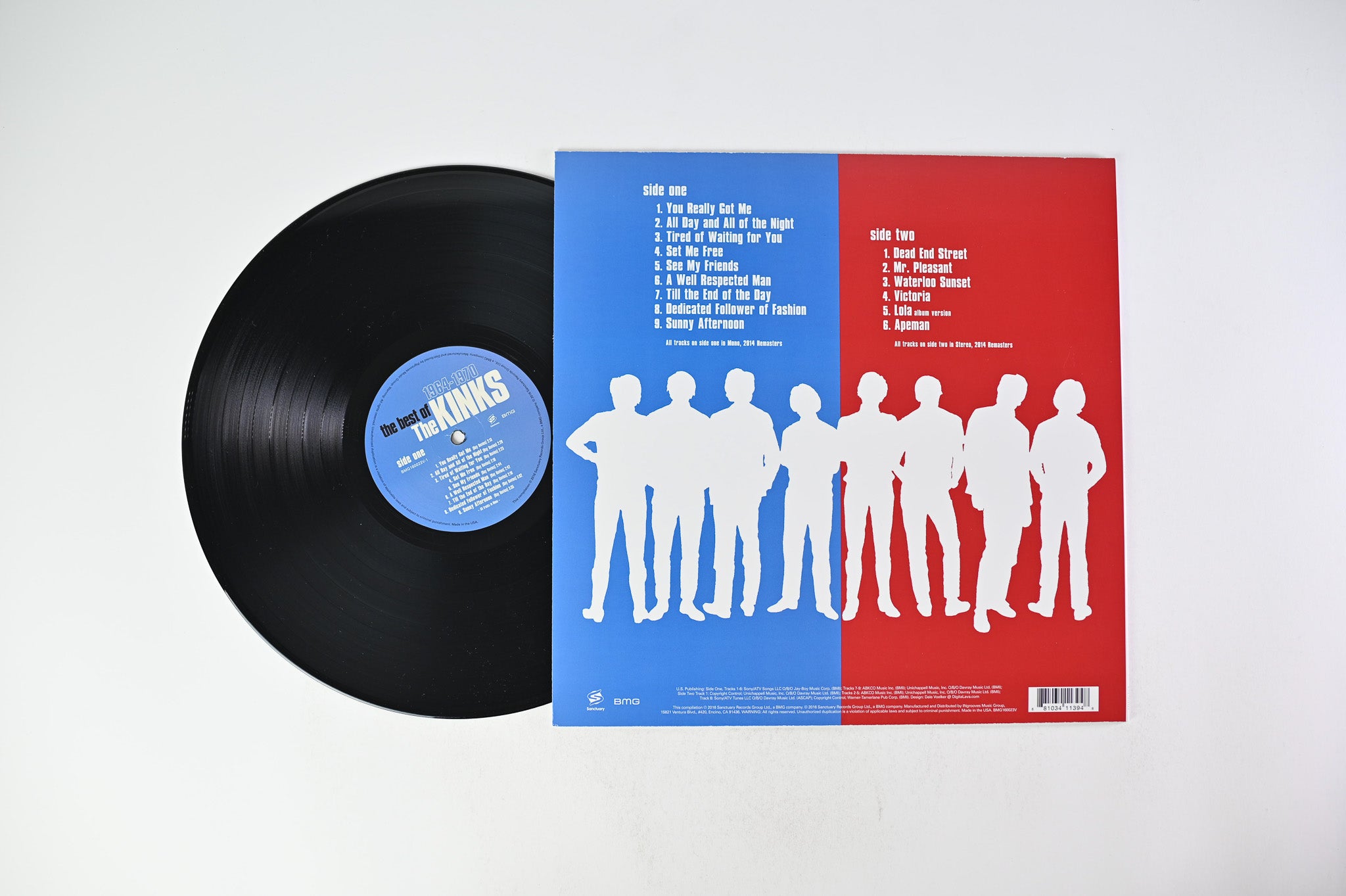 The Kinks - The Best Of The Kinks 1964-1970 on BMG