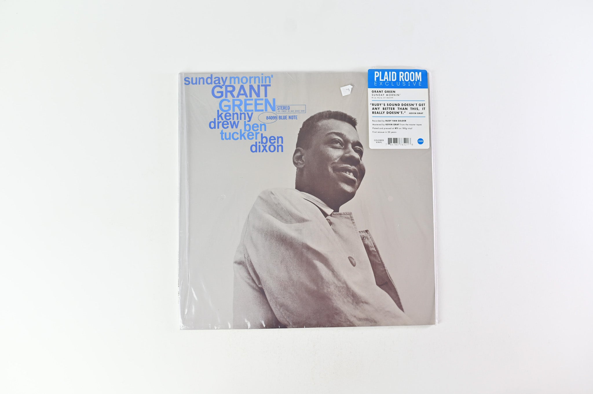 Grant Green - Sunday Mornin' on Blue Note Blue Vinyl Reissue