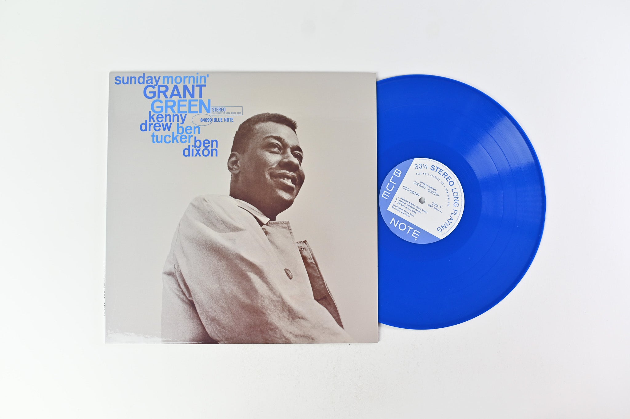 Grant Green - Sunday Mornin' on Blue Note Blue Vinyl Reissue