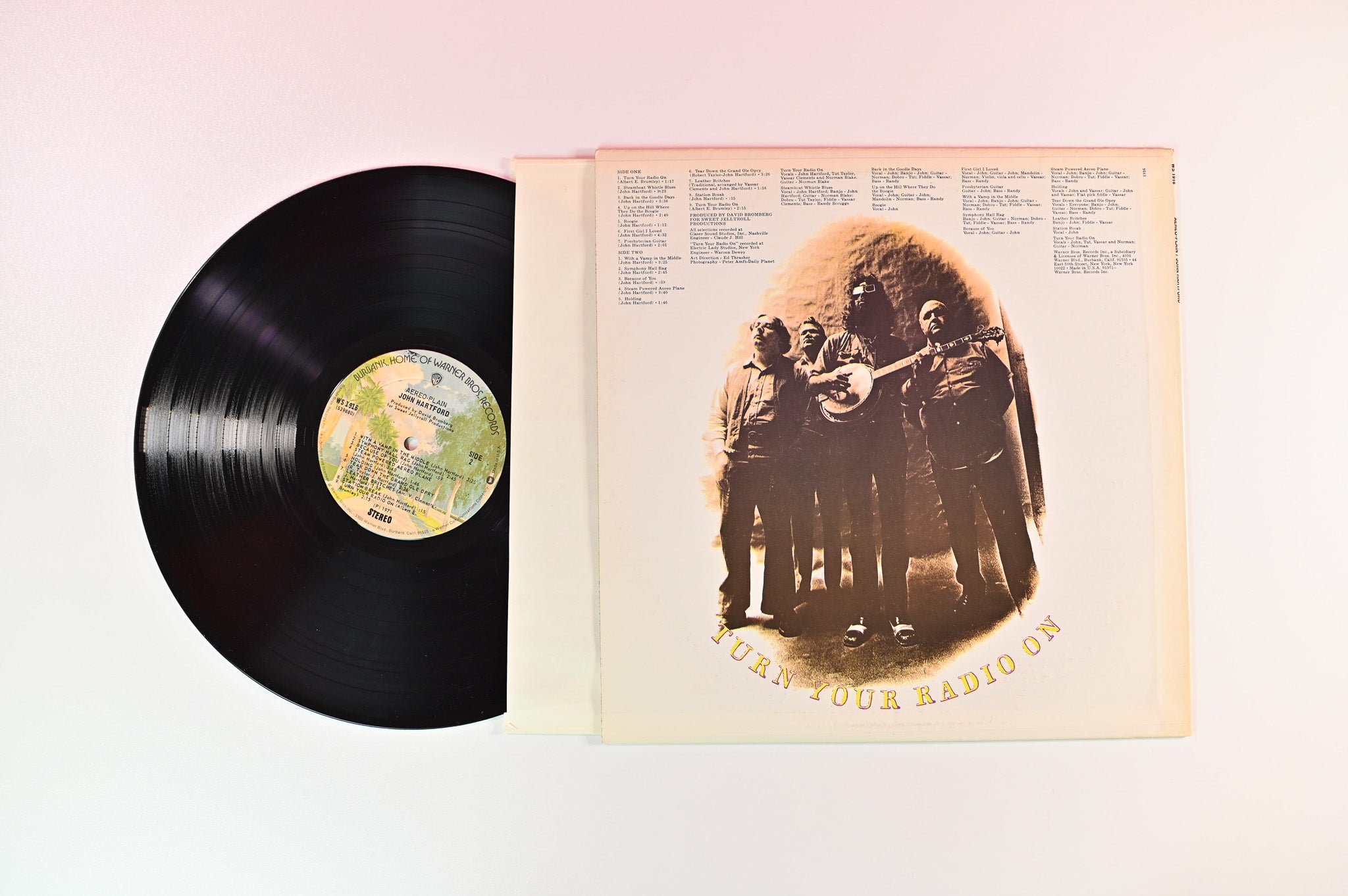 John Hartford - Aereo-Plain on Warner Bros. Records Reissue