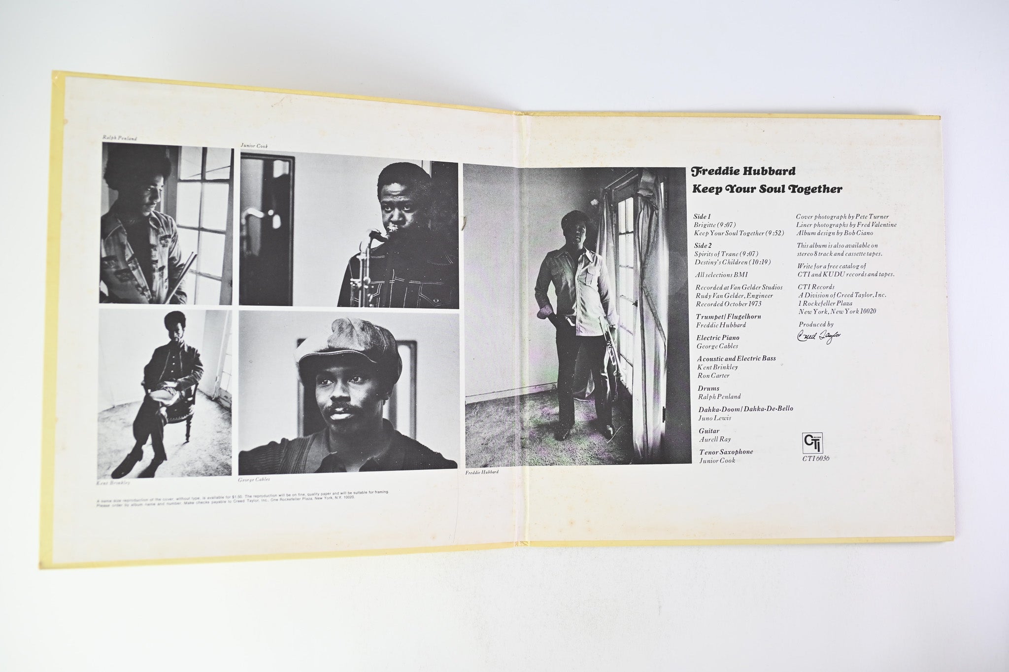 Freddie Hubbard - Keep Your Soul Together on CTI Records