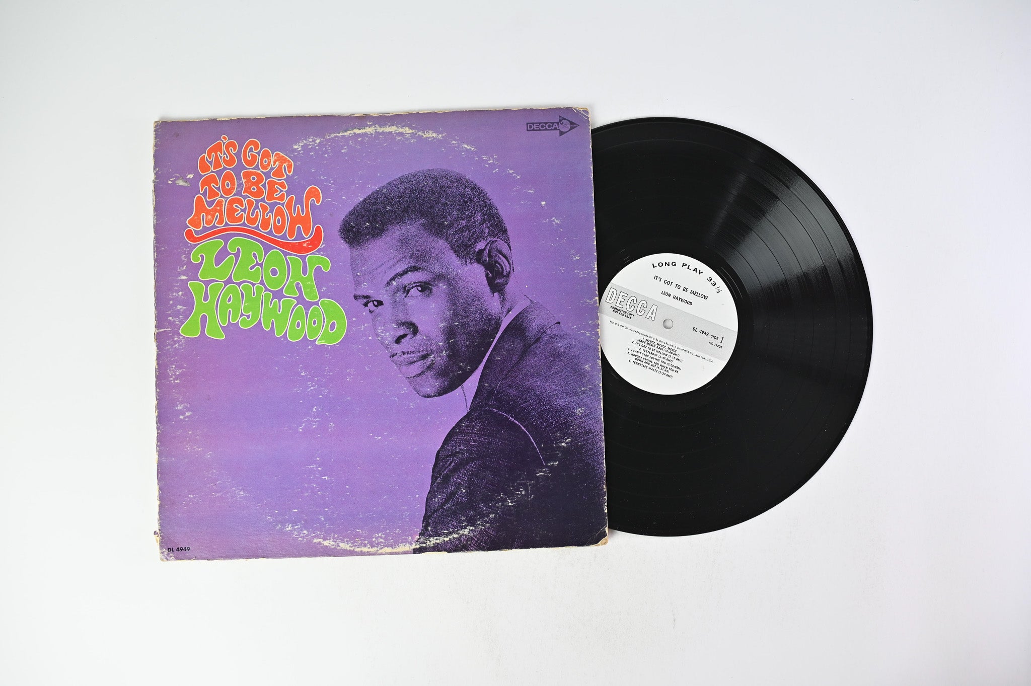 Leon Haywood - It's Got To Be Mellow on Decca - Mono Promo
