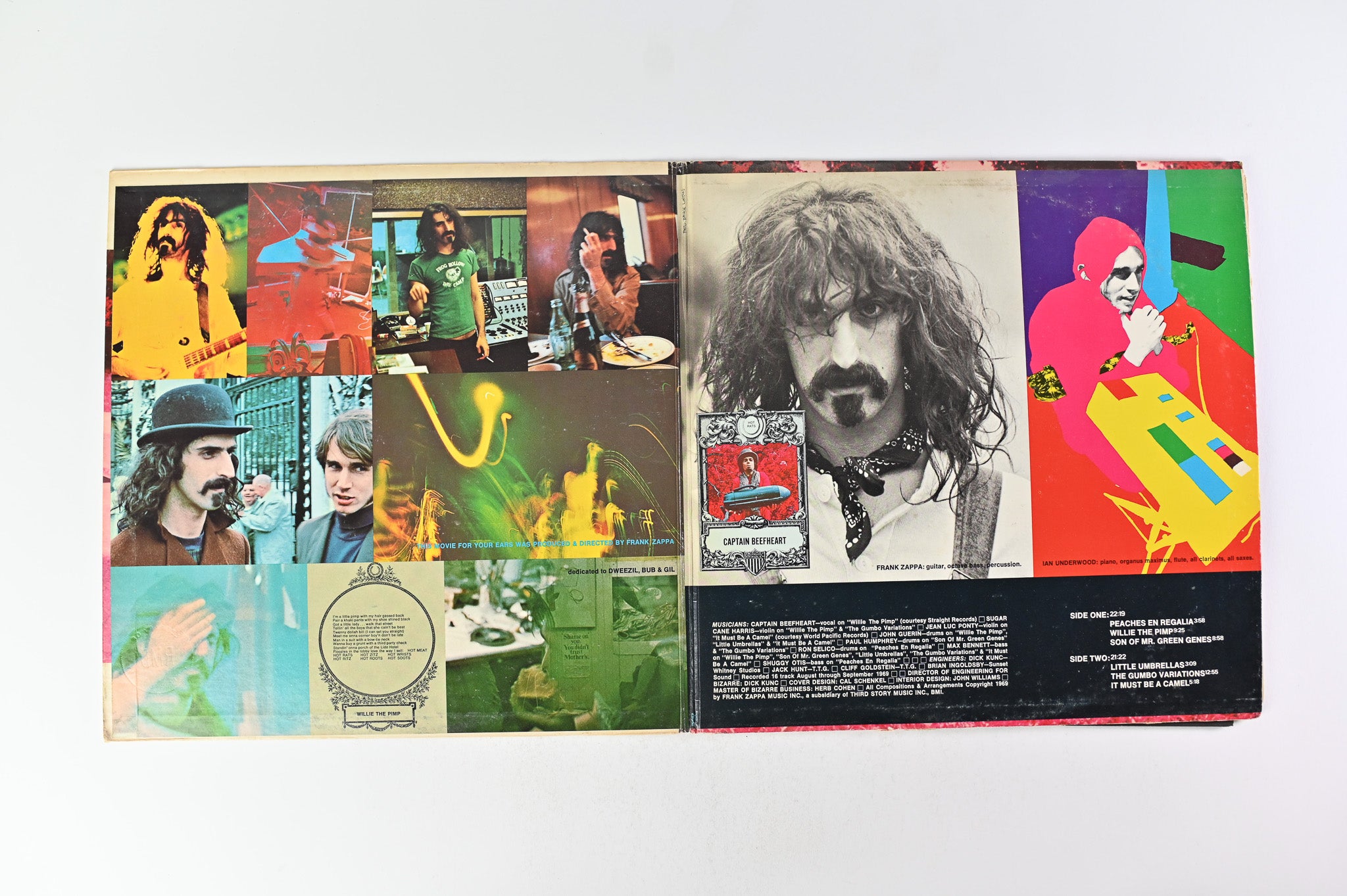 Frank Zappa - Hot Rats on Bizarre