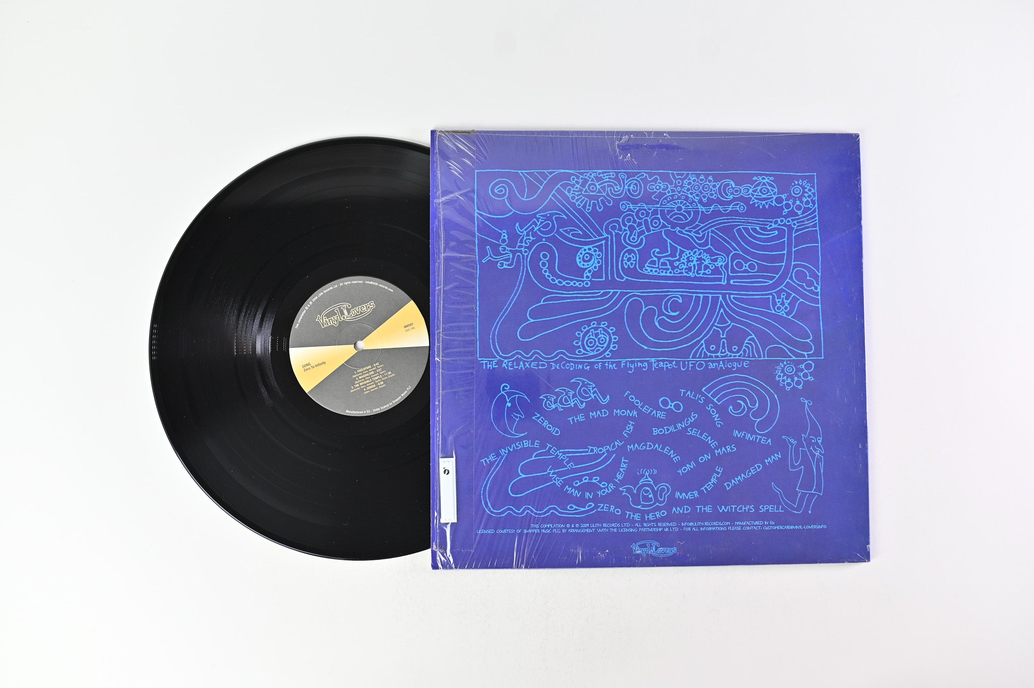 Gong - Zero To Infinity on Lilith 180 Gram Reissue
