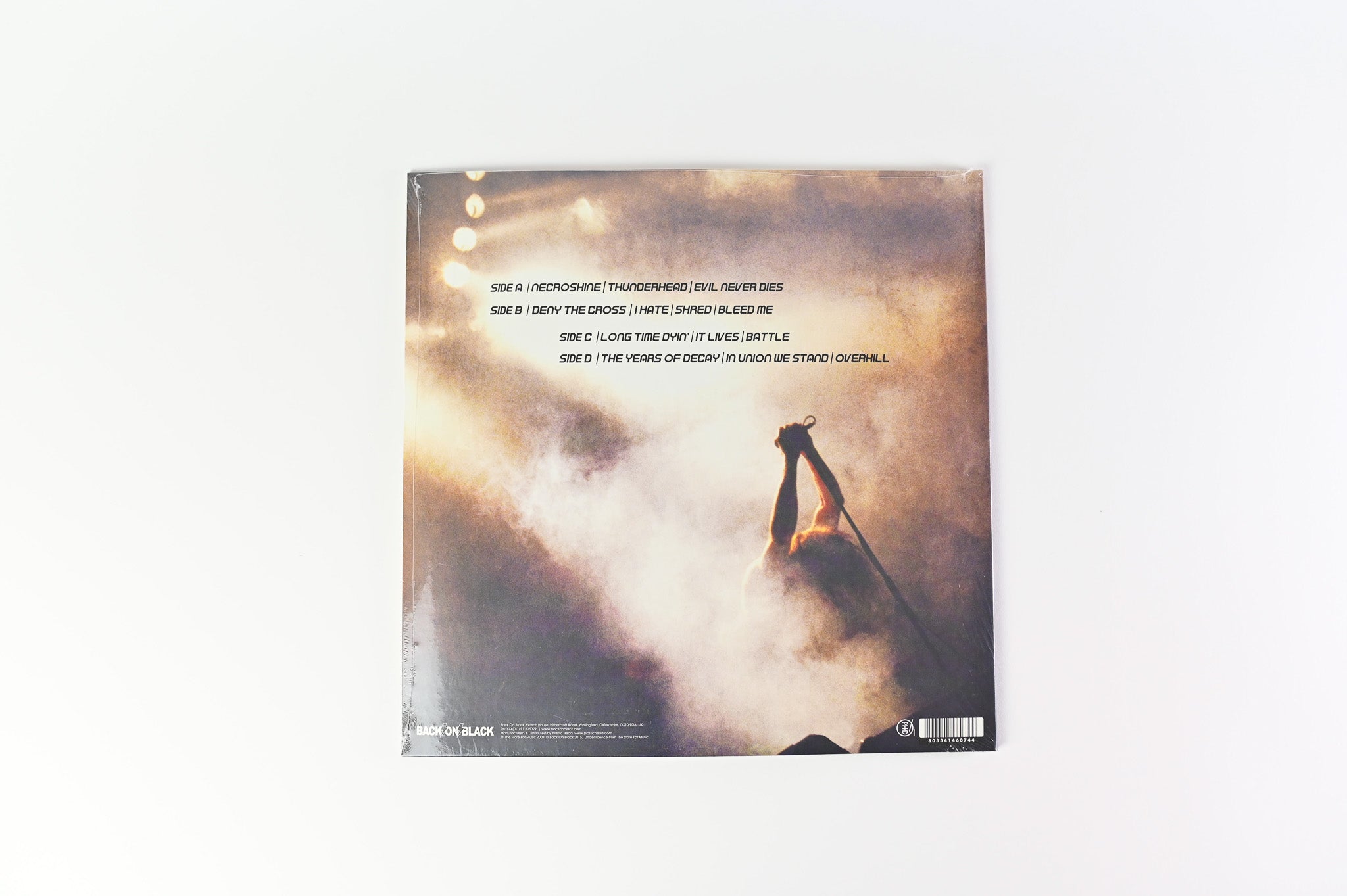 Overkill - Wrecking Everything (Live) on Back on Black Ltd Red Vinyl Reissue Sealed