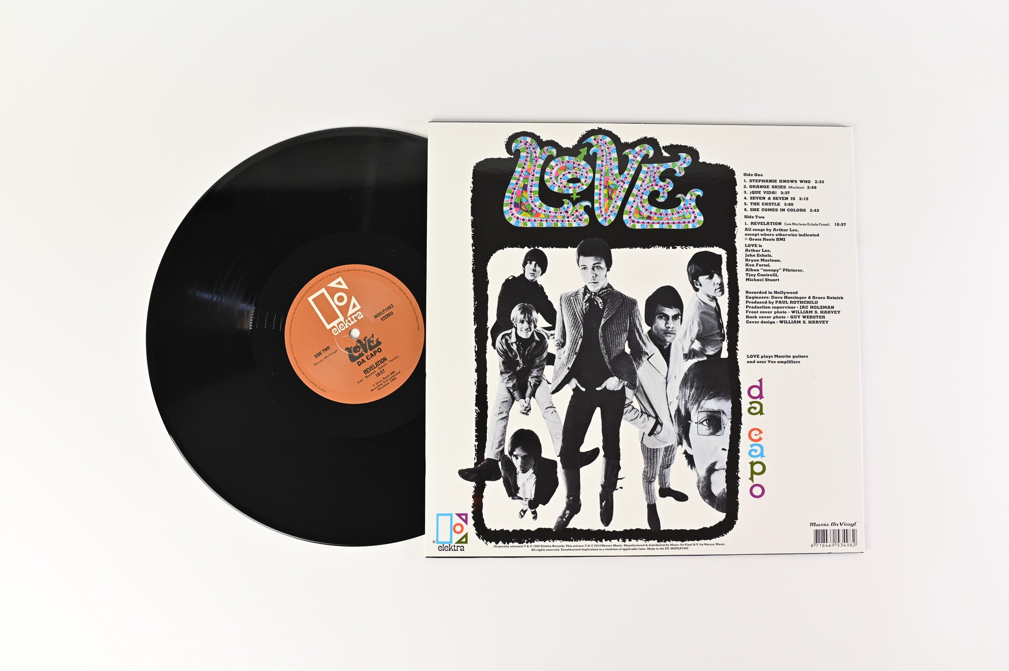 Love - Da Capo on Music on Vinyl 180 Gram Reissue