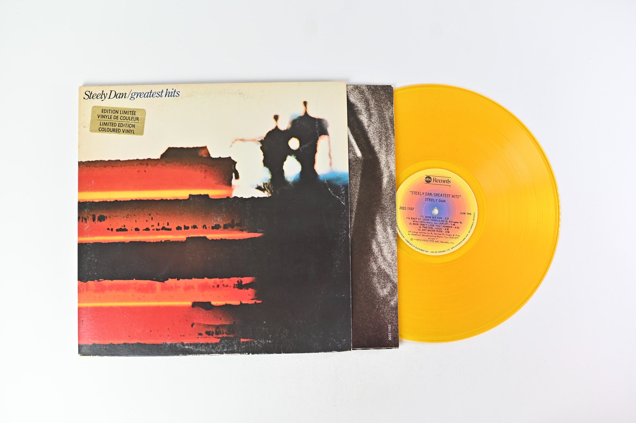 Steely Dan - Greatest Hits on ABC Yellow Vinyl Canadian Pressing