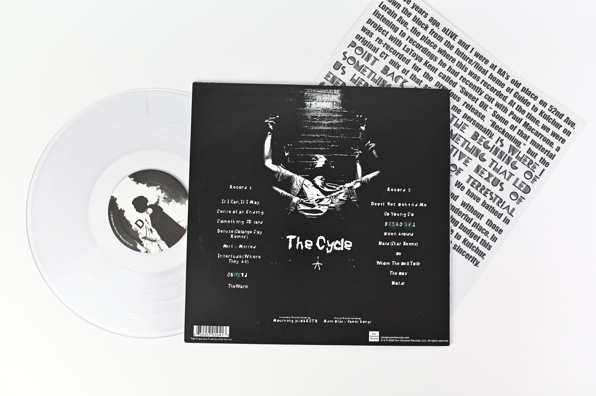 Mourning (A) Blkstar - The Cycle on Don Giovanni Clear Vinyl