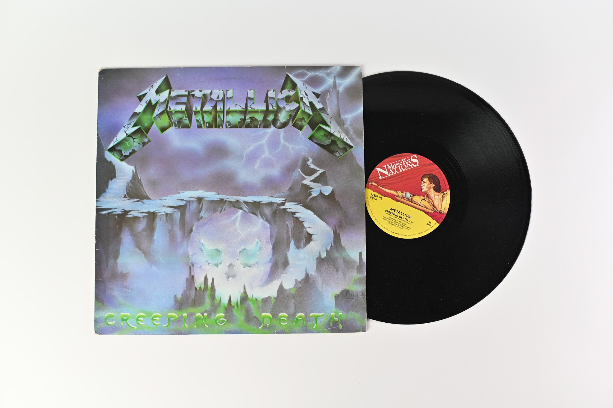 Metallica - Creeping Death on Music For Nations EP